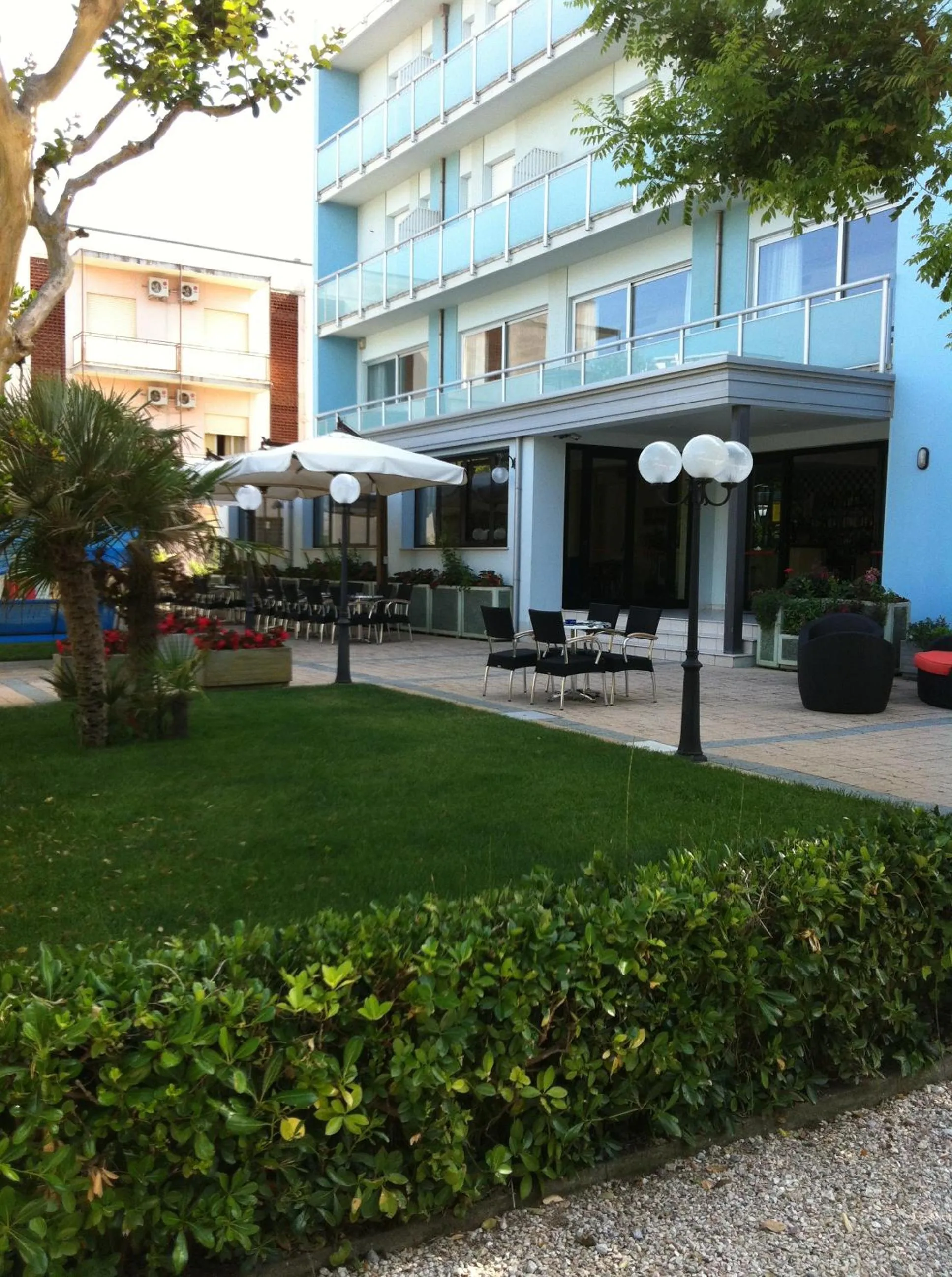 Garden view in Hotel Massimo