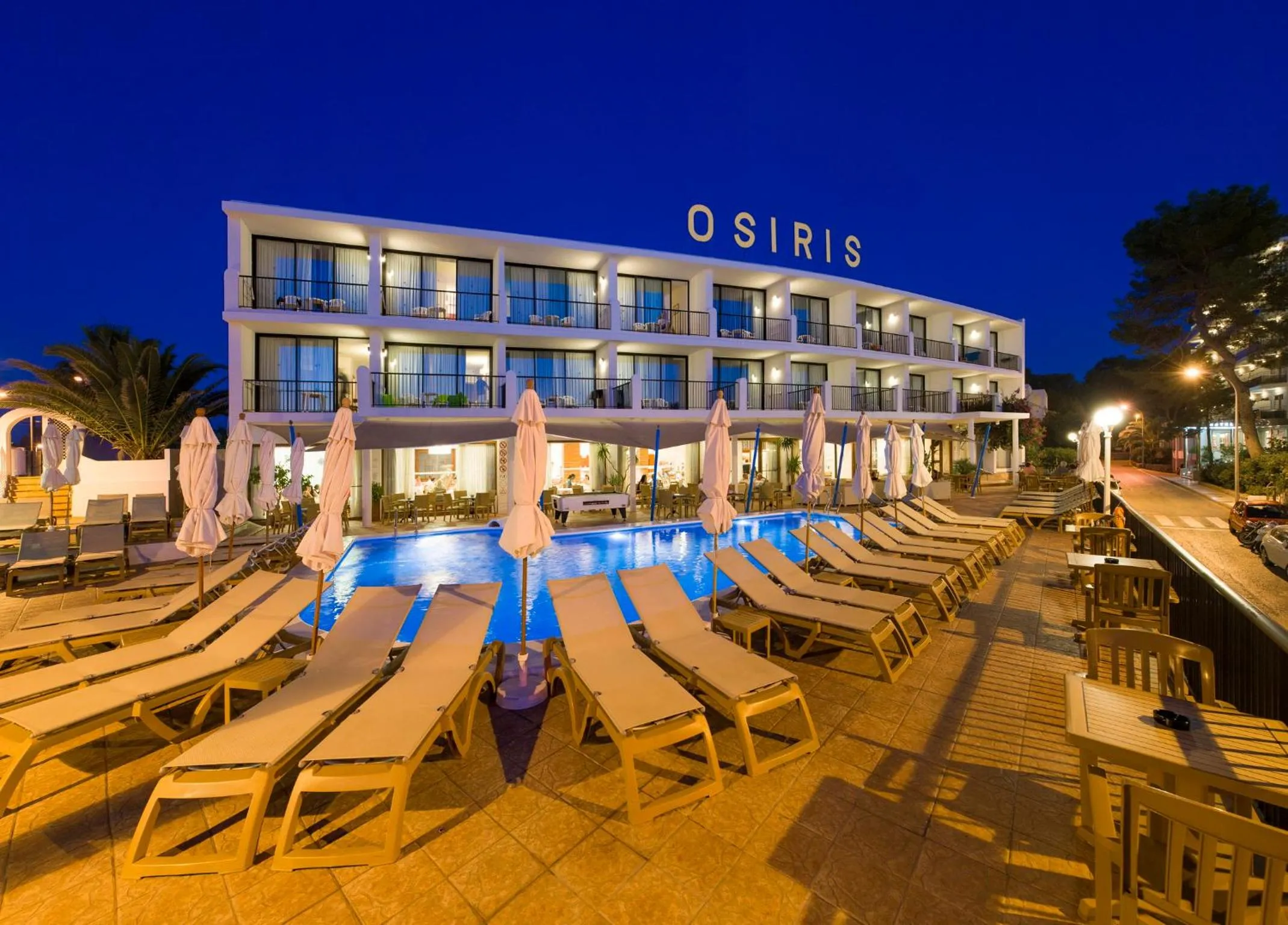 On site in Hotel Osiris Ibiza