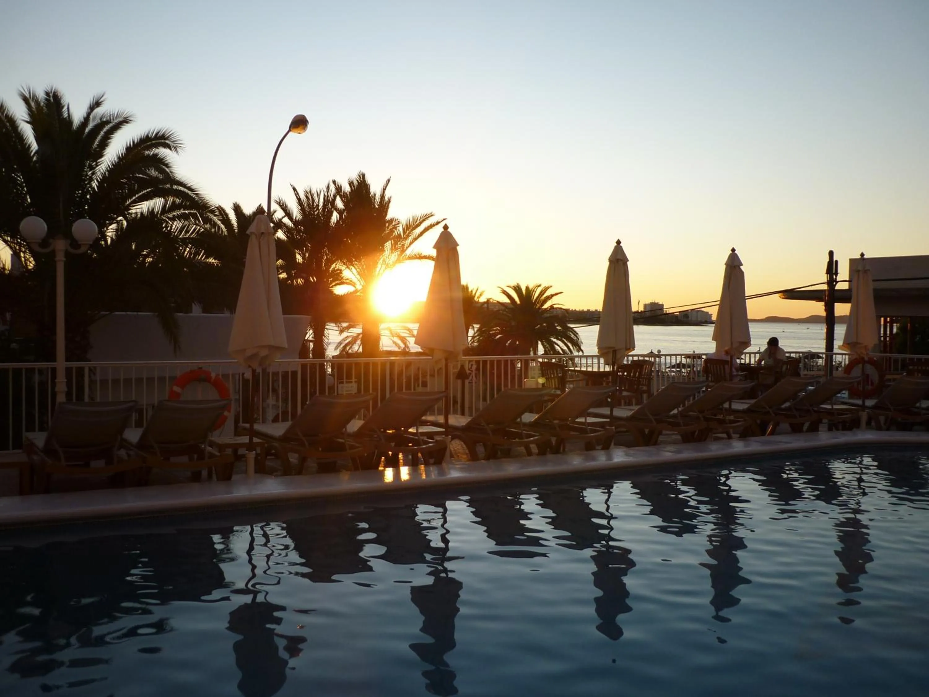 Swimming pool in Hotel Osiris Ibiza