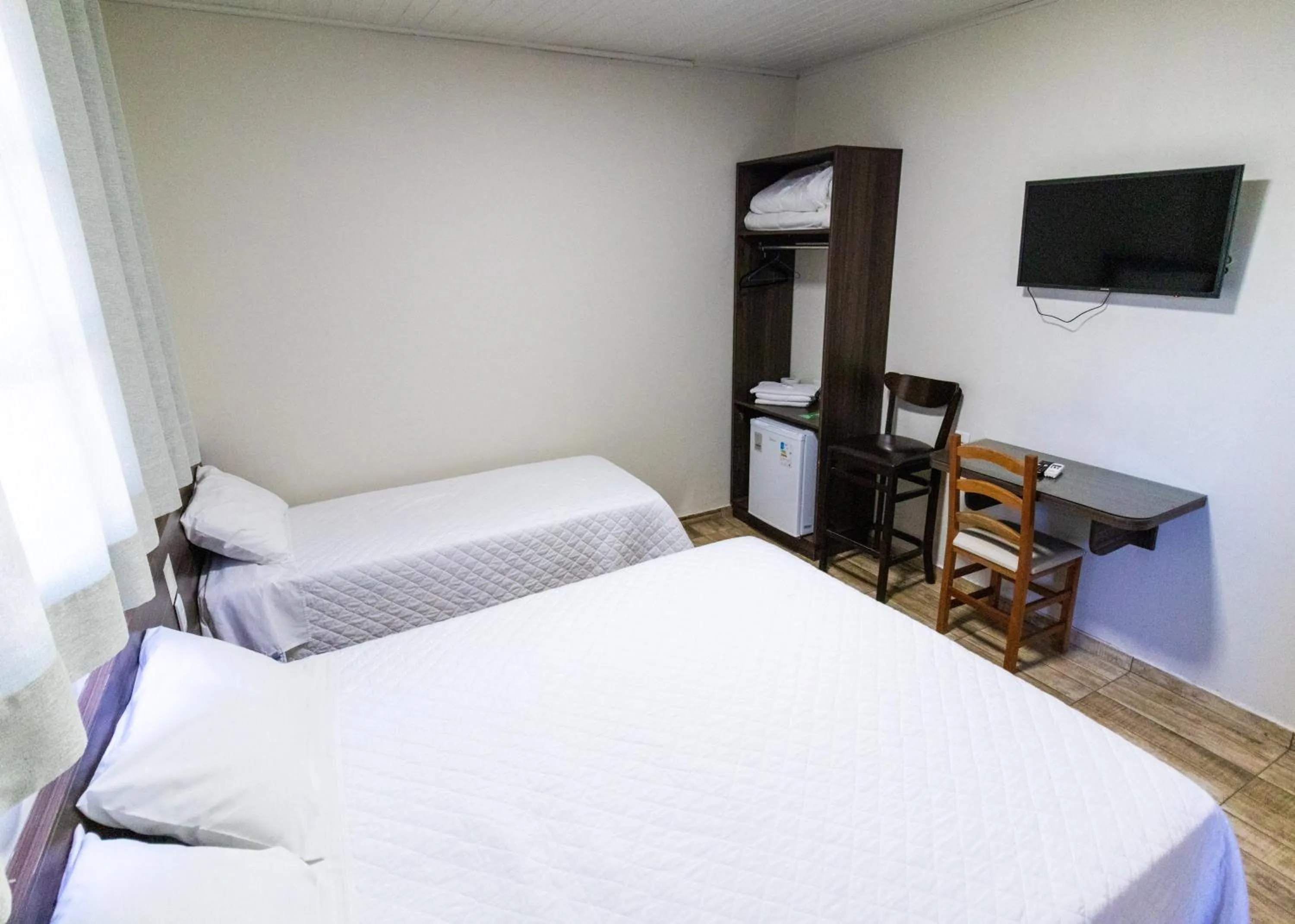 Bed in Hotel Alegrete