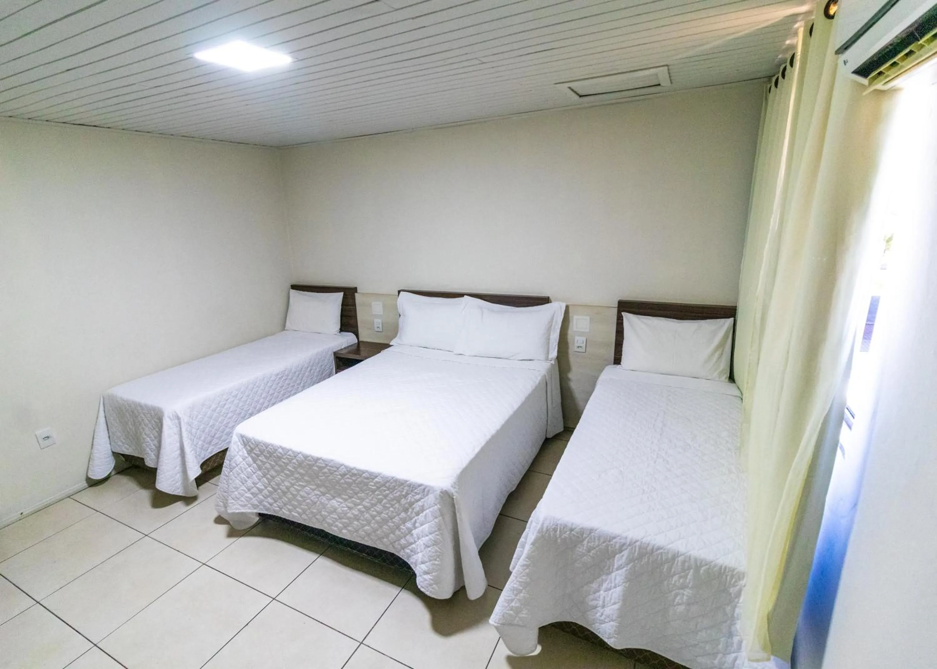 Bed in Hotel Alegrete