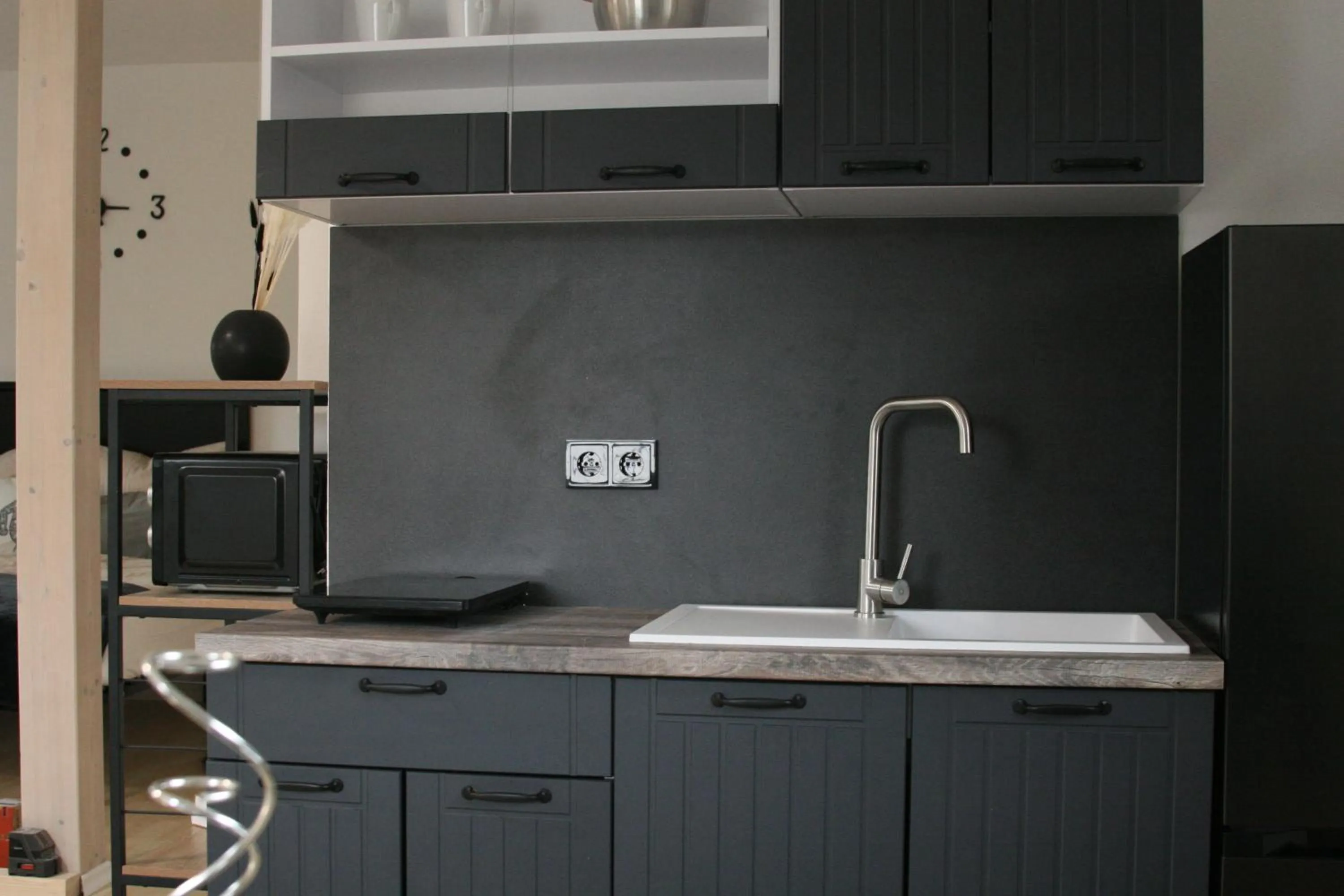 kitchen in The Manhattan A Boutique Hotel By American Ease