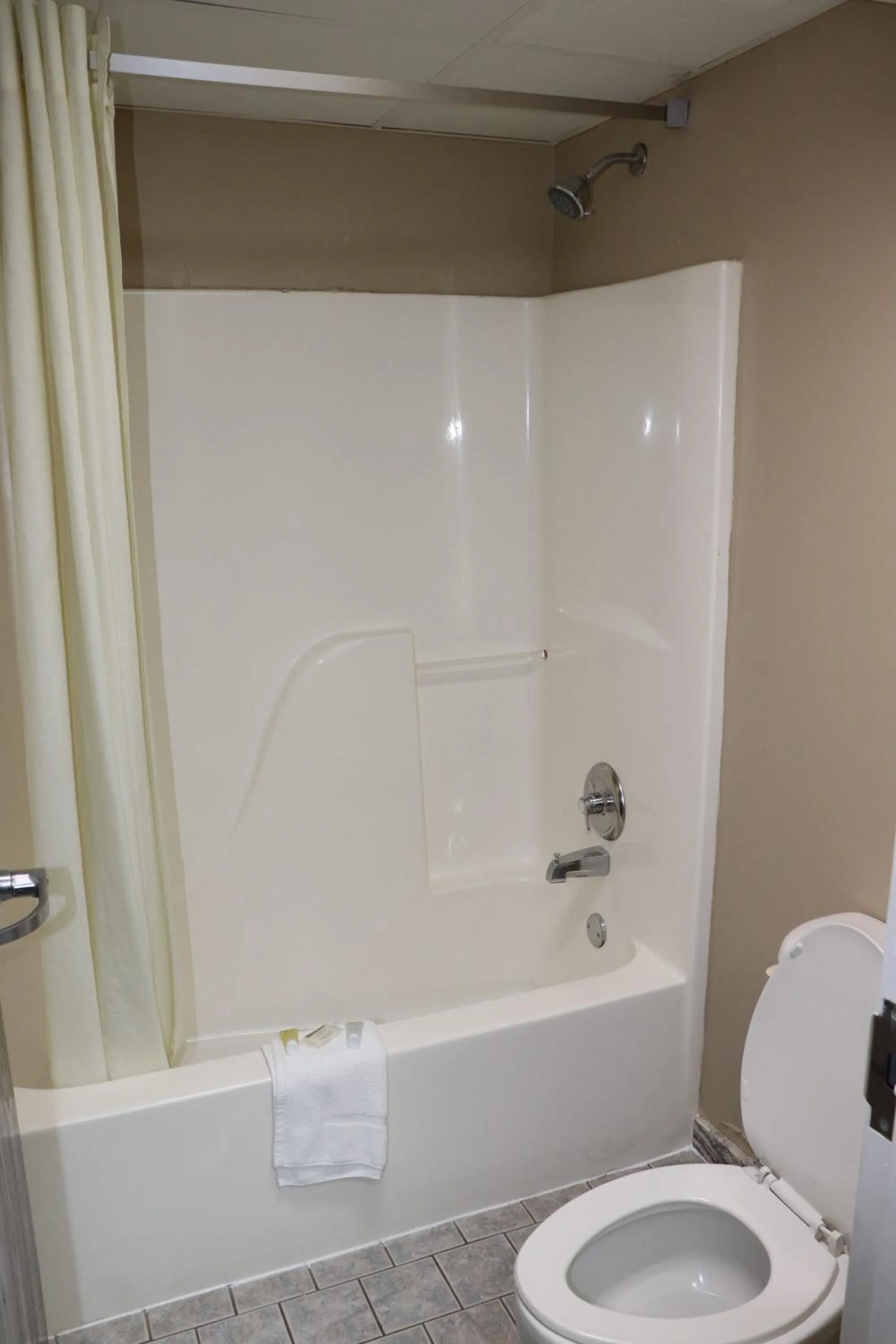 Shower in Super 8 by Wyndham Clarksville East