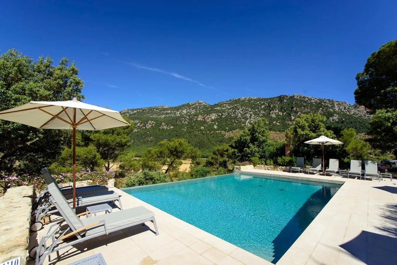 Garden view in Finca Hotel Son Palou