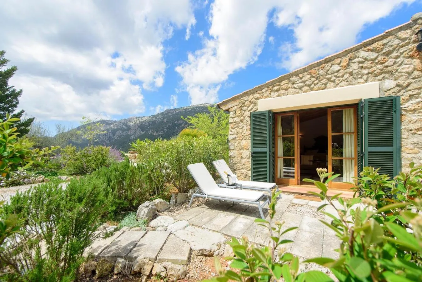 Garden in Finca Hotel Son Palou