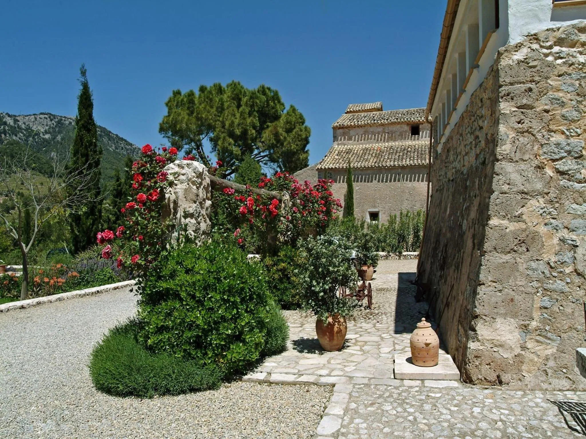 Garden in Finca Hotel Son Palou