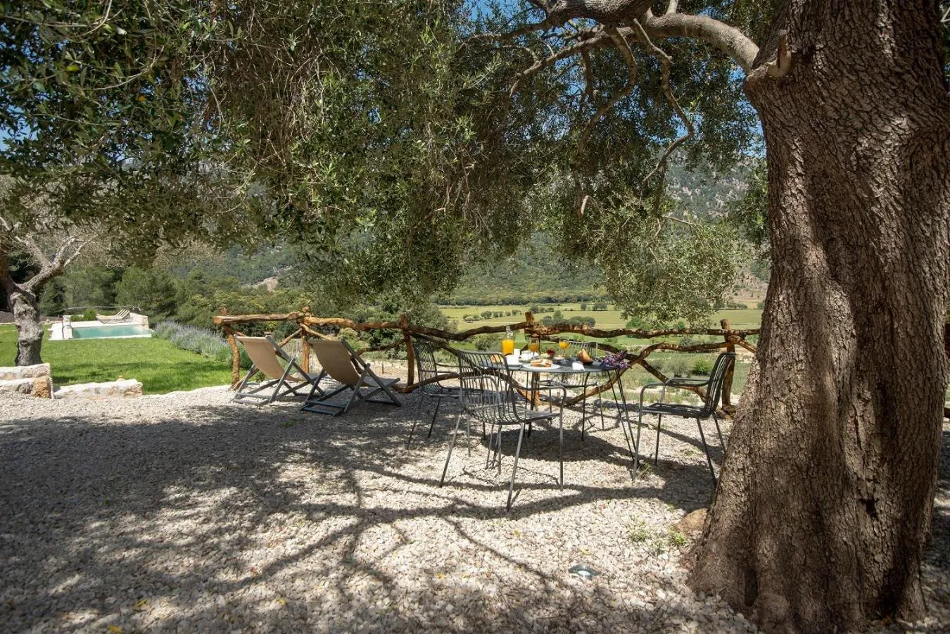 Mountain view in Finca Hotel Son Palou