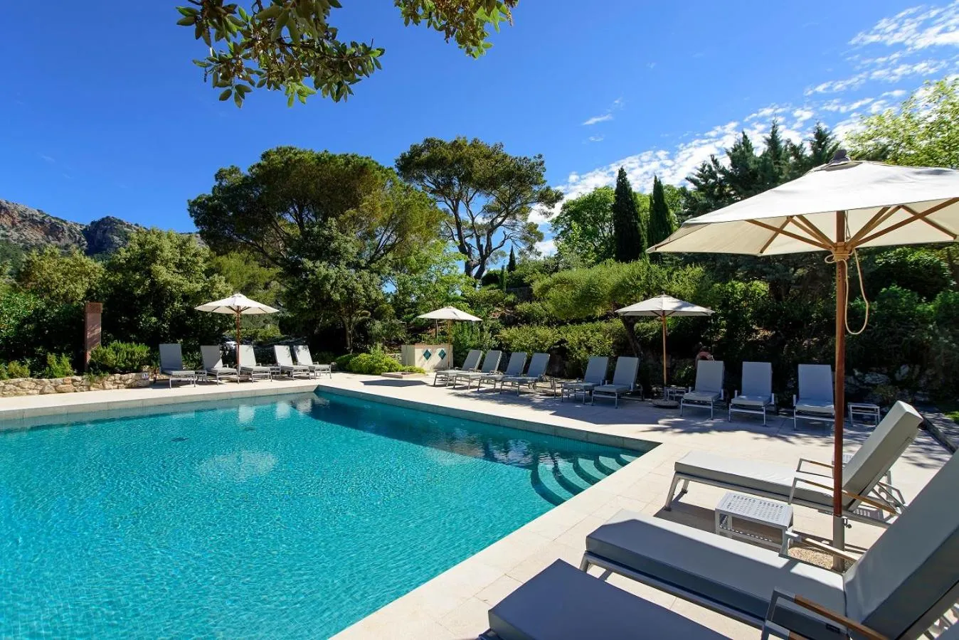 Swimming pool in Finca Hotel Son Palou