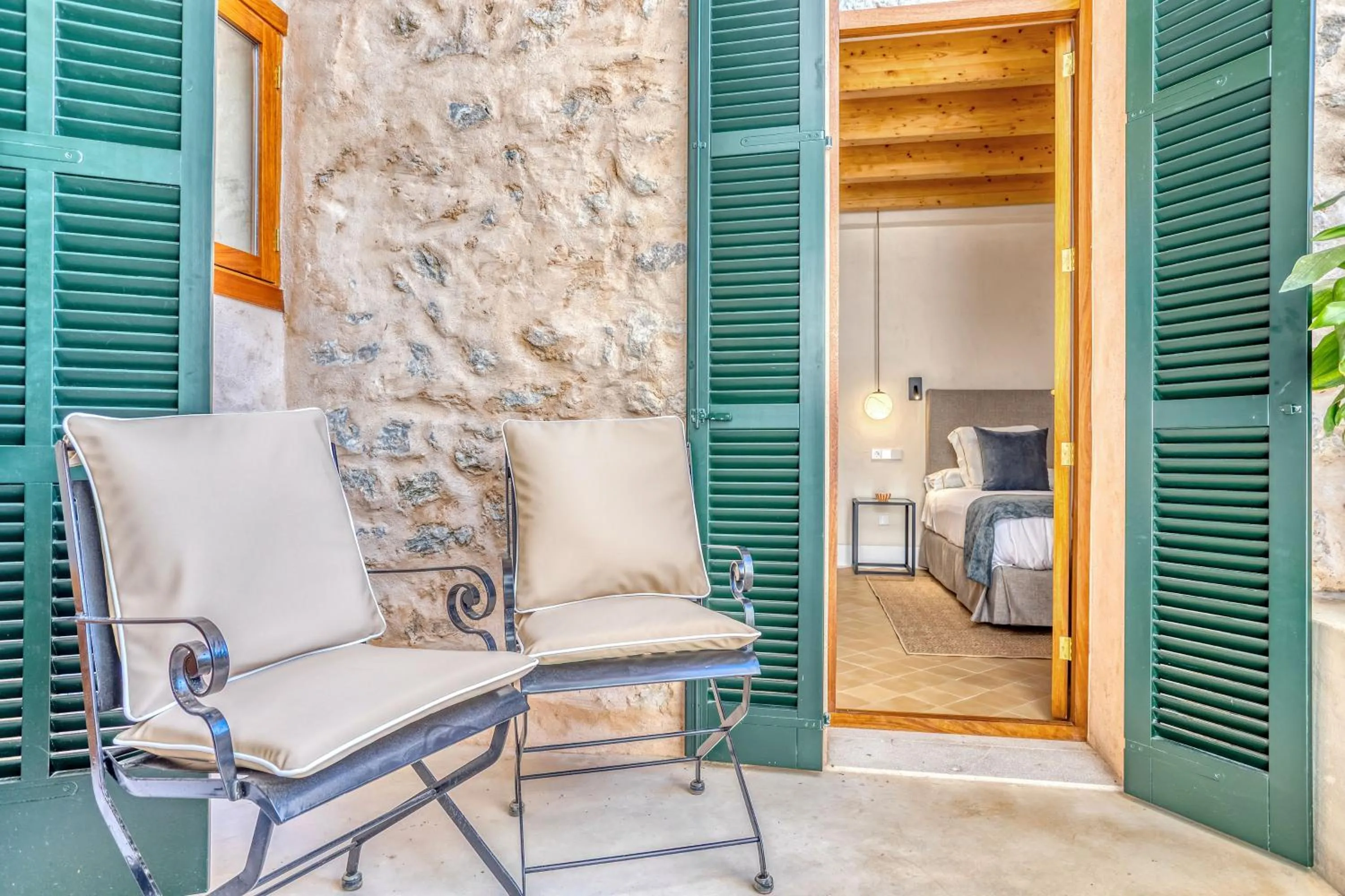 Patio in Finca Hotel Son Palou