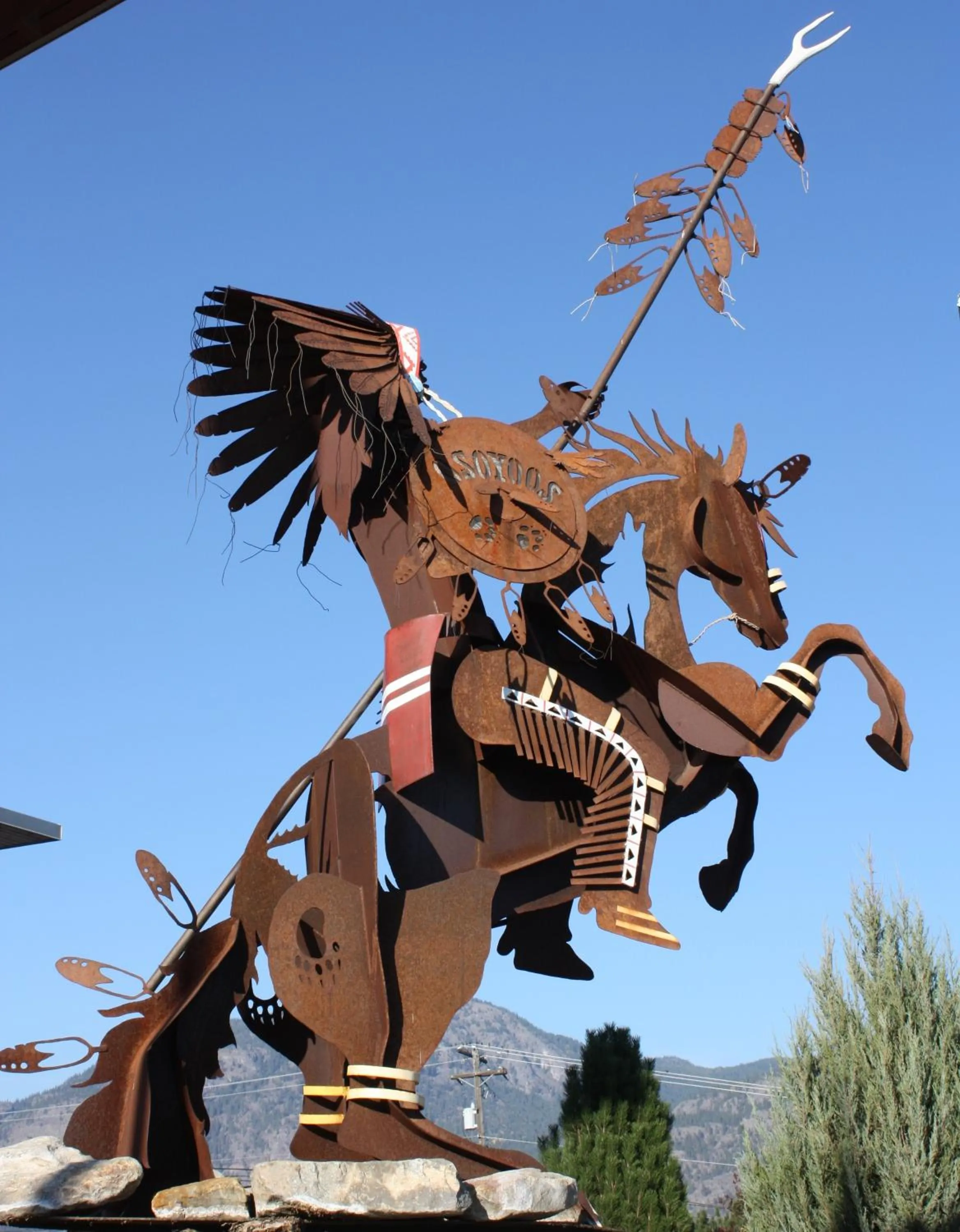 Decorative detail in A Okanagan Lakeview Inn