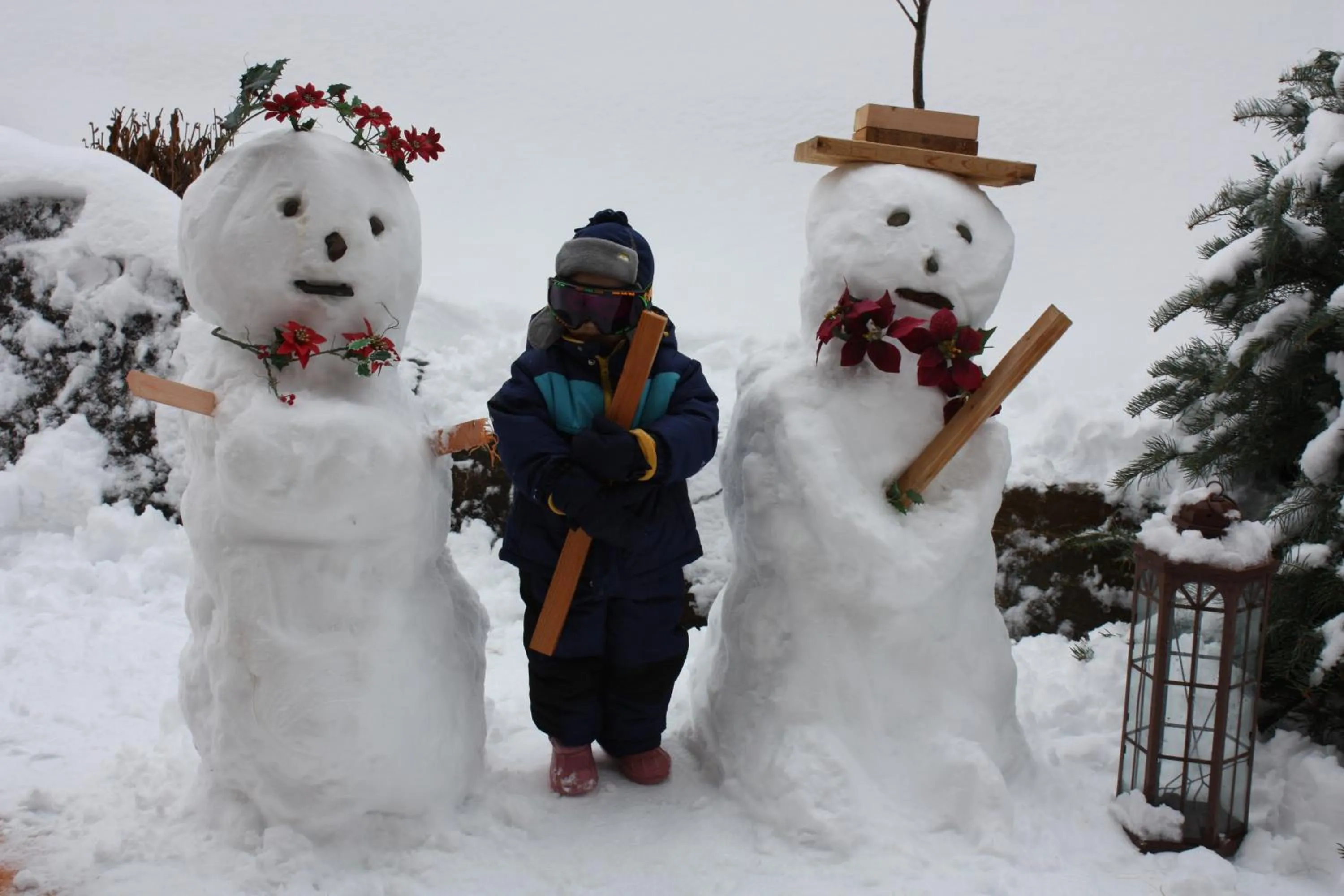 Guests, Winter in A Okanagan Lakeview Inn