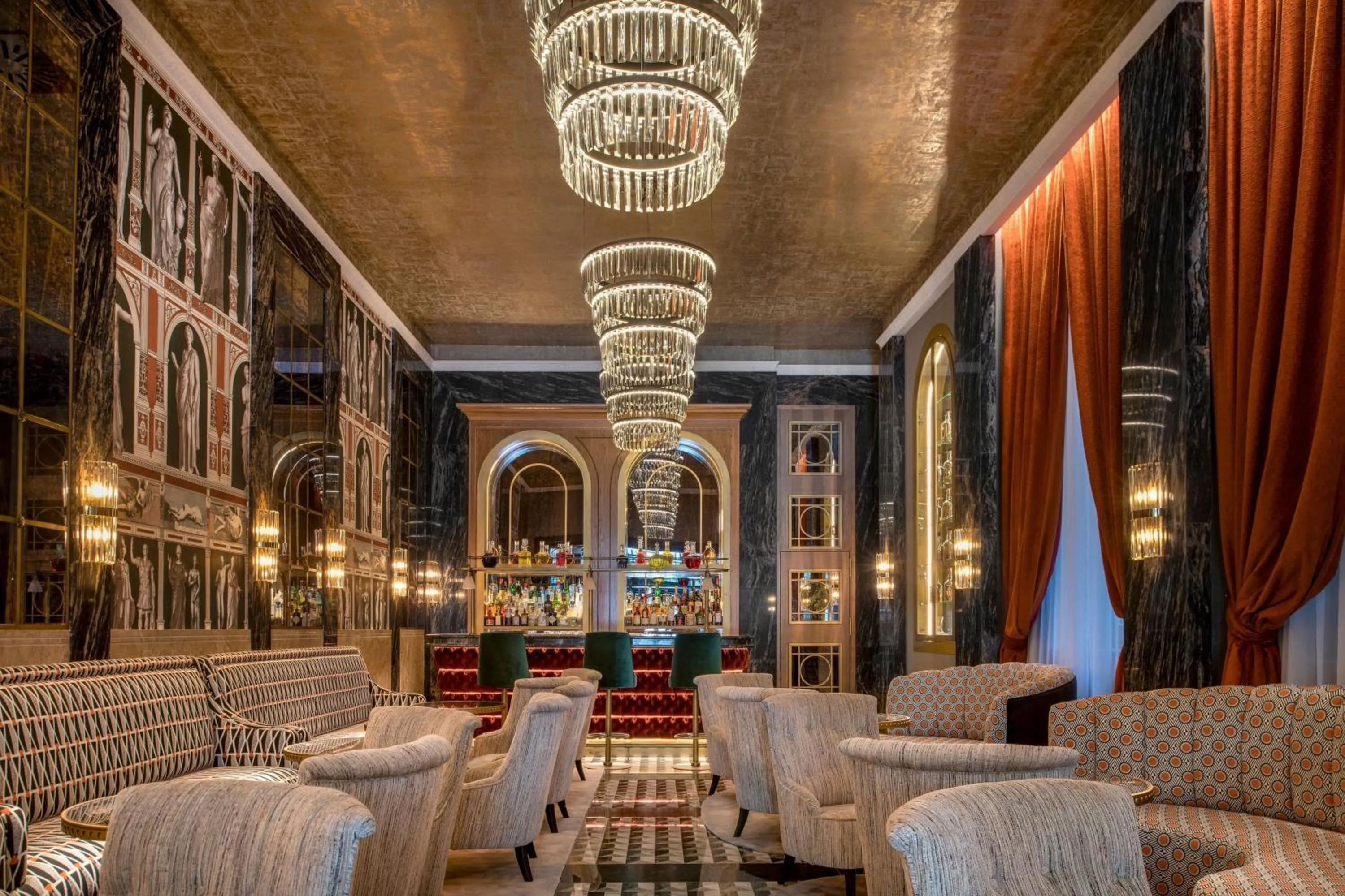 Lounge or bar in Hotel Palacio del Retiro, Autograph Collection