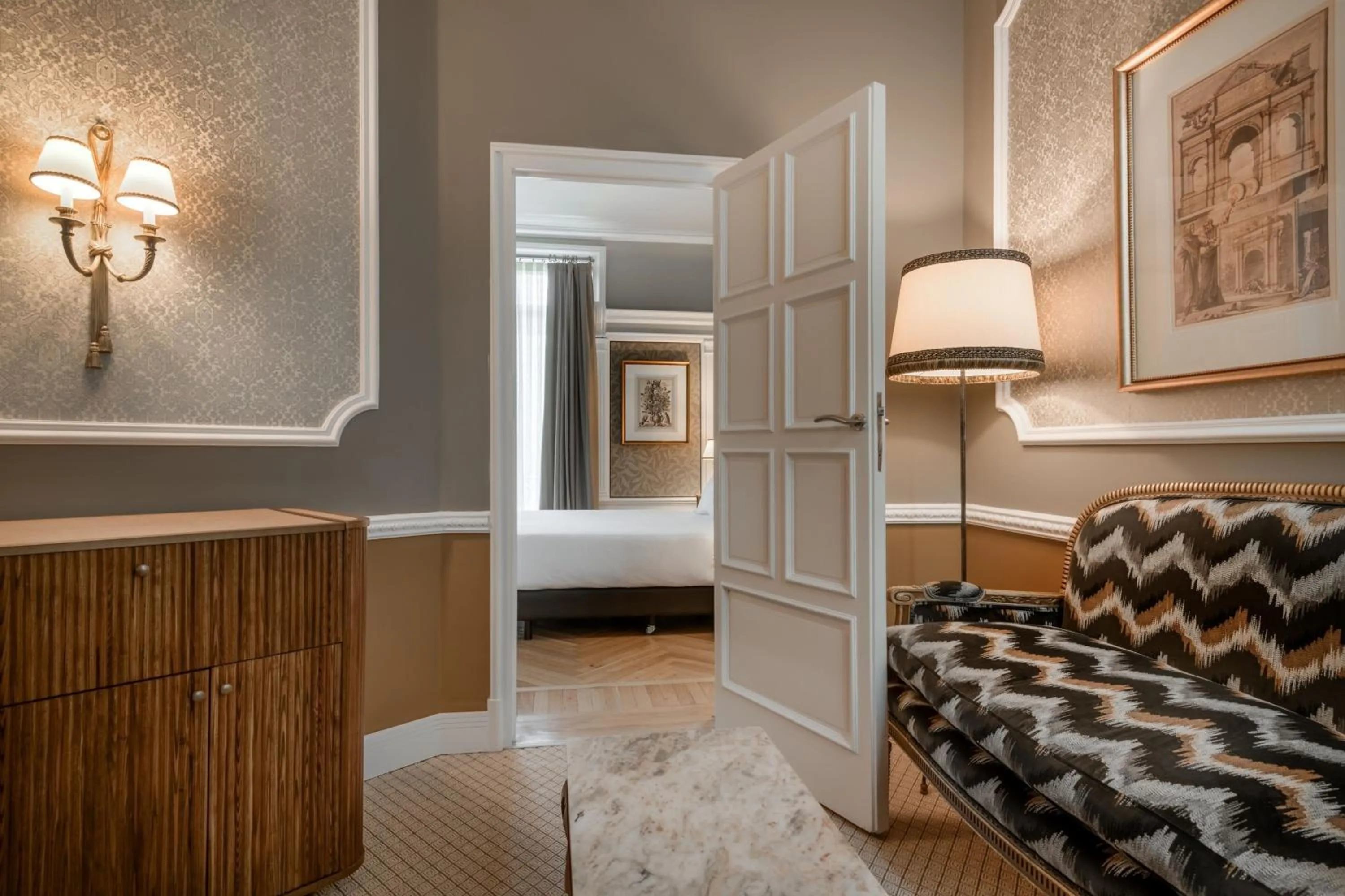 Photo of the whole room, Bed in Hotel Palacio del Retiro, Autograph Collection