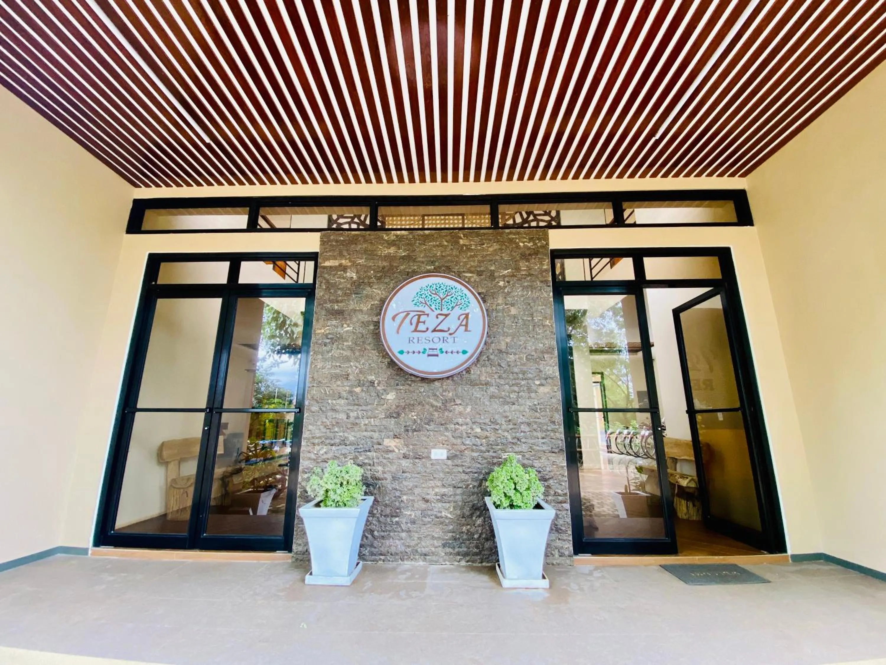 Facade/entrance in TEZA Resort