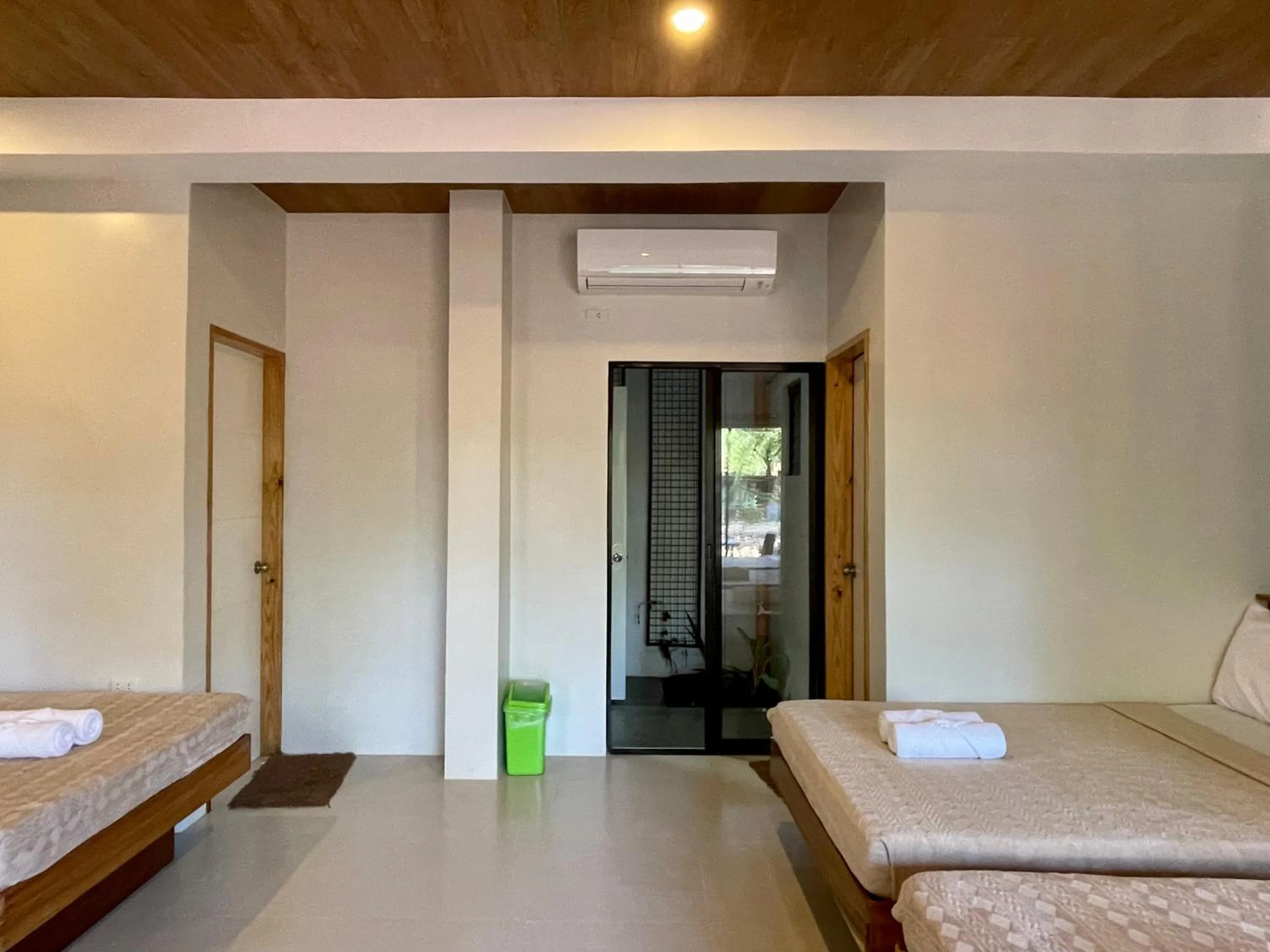 air conditioner, Bed in TEZA Resort