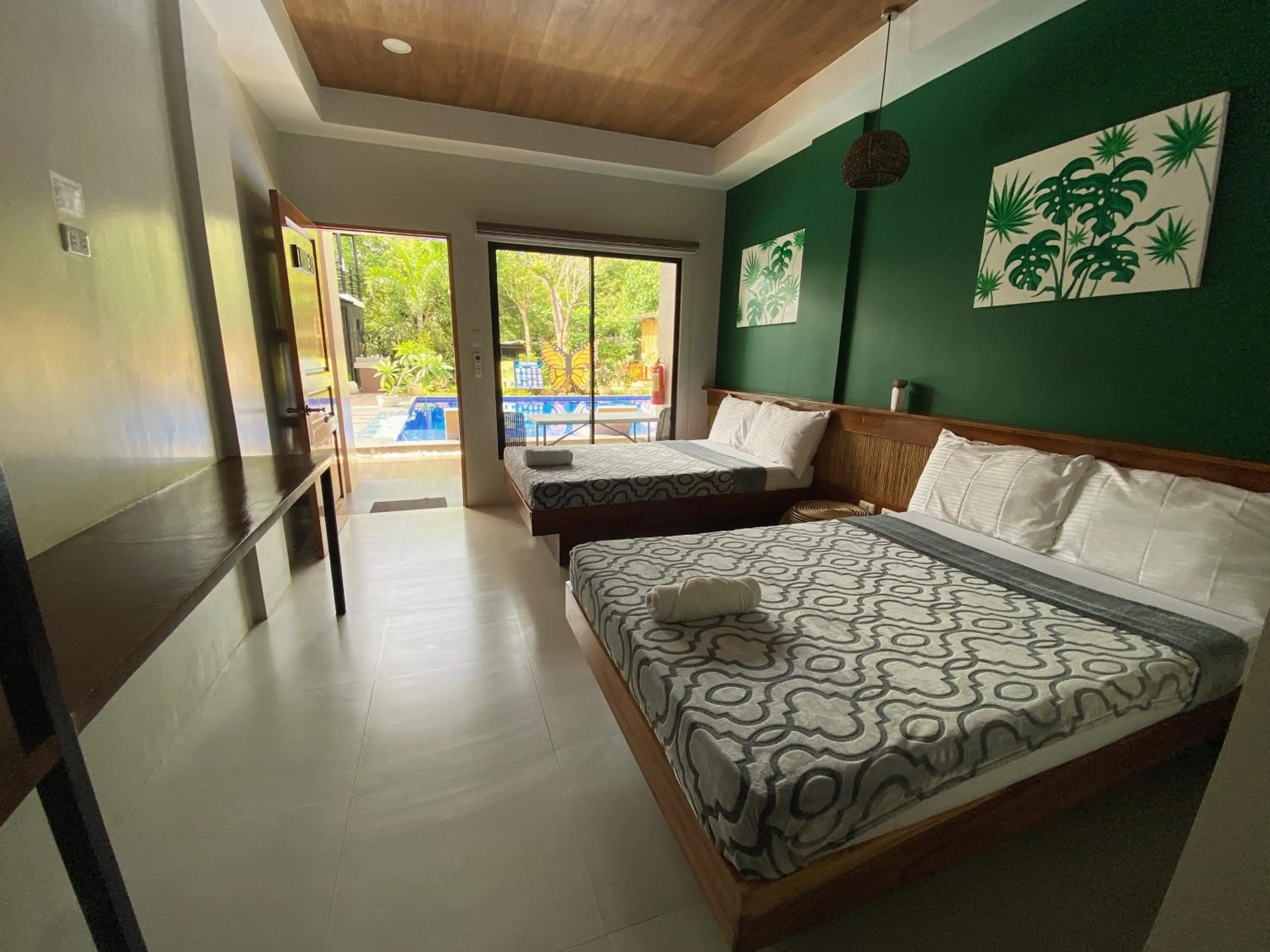Bed in TEZA Resort