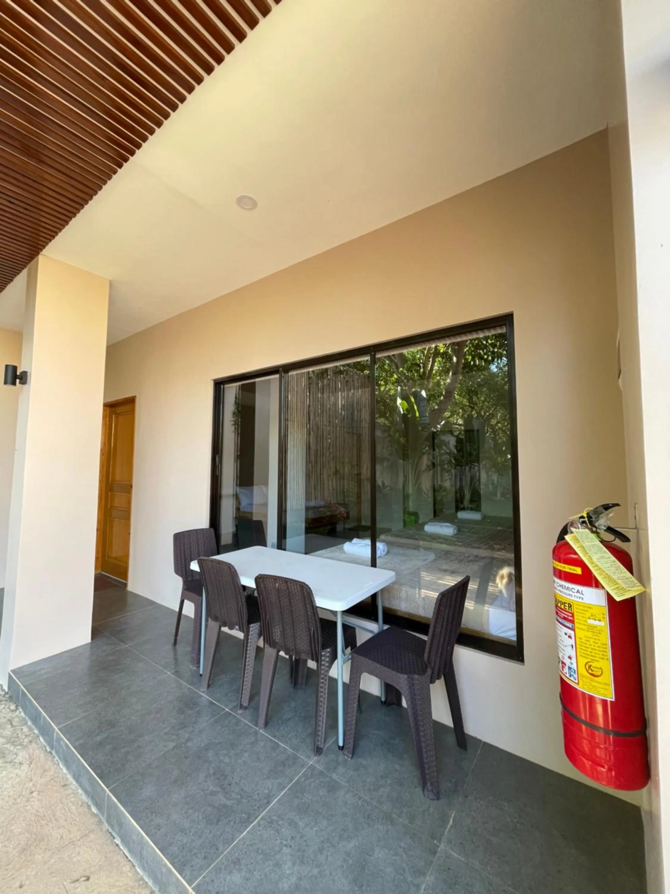 Patio in TEZA Resort