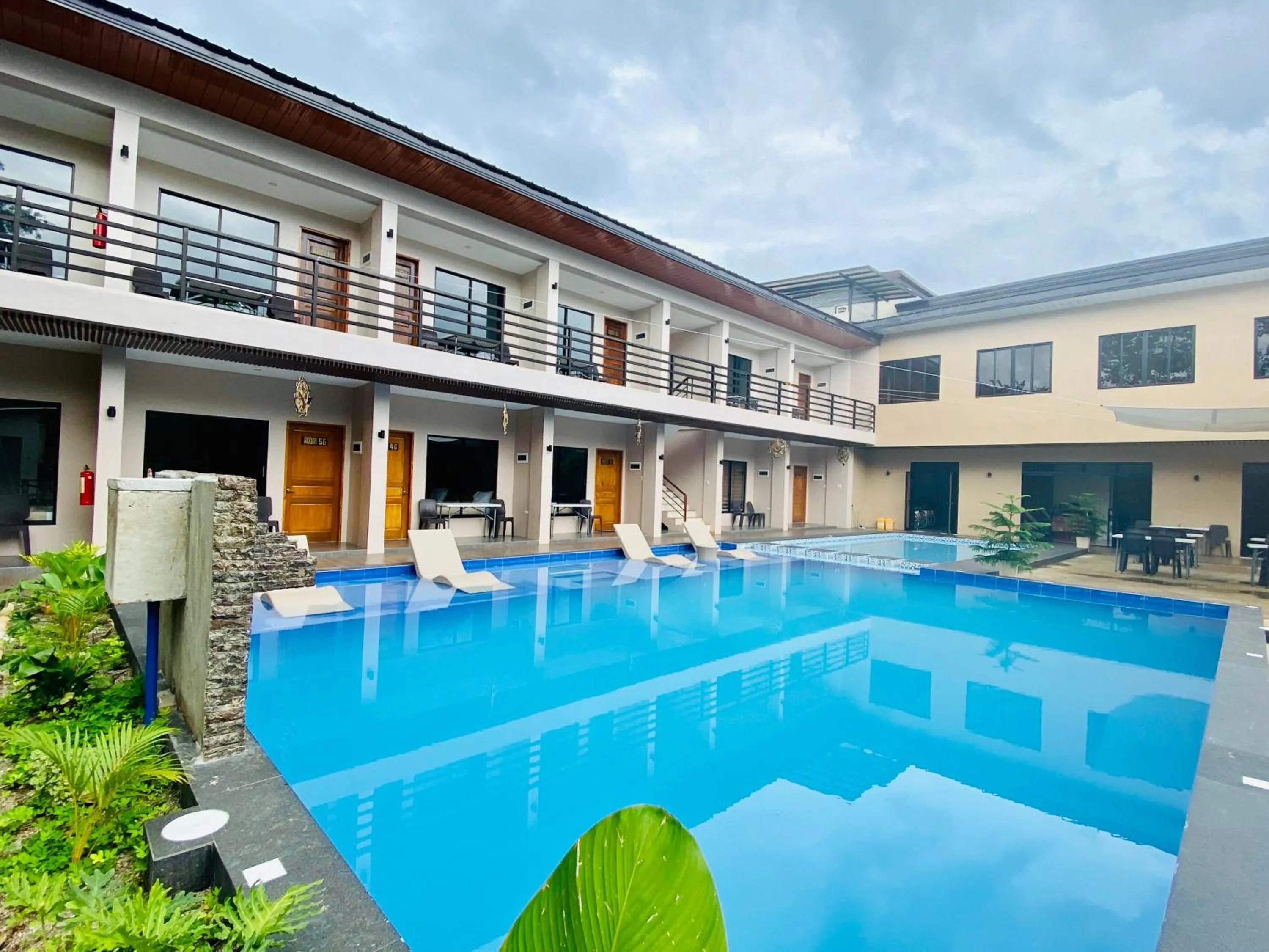 Swimming pool in TEZA Resort