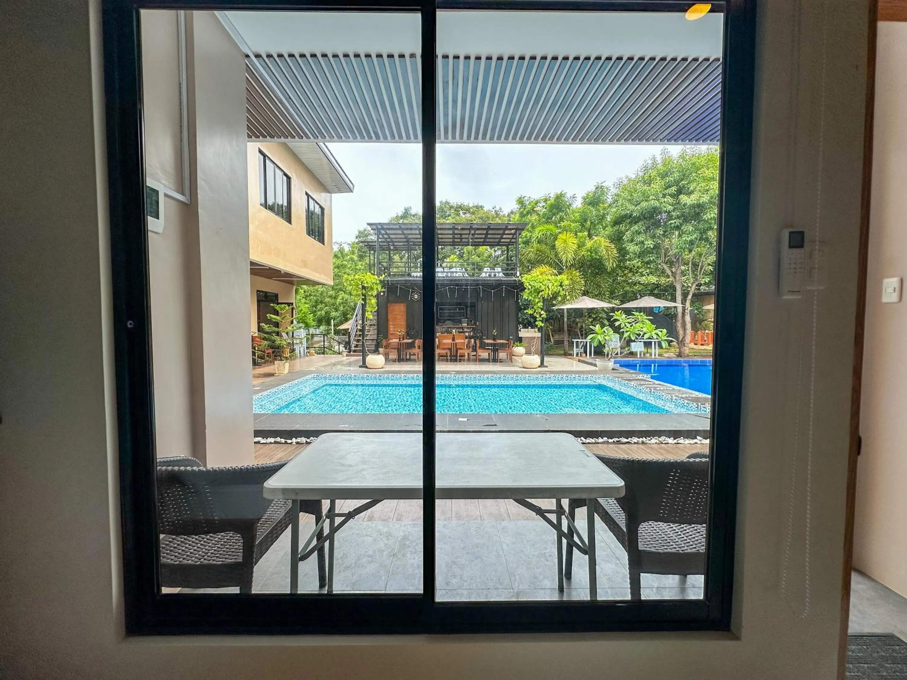 Pool view in TEZA Resort