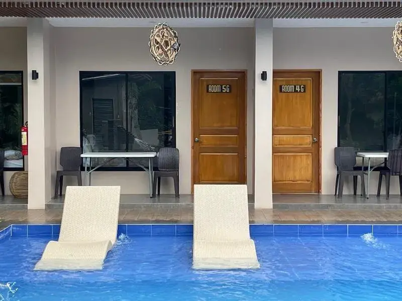 Twin Room with Pool View in TEZA Resort Twin Room with Pool View in TEZA Resort