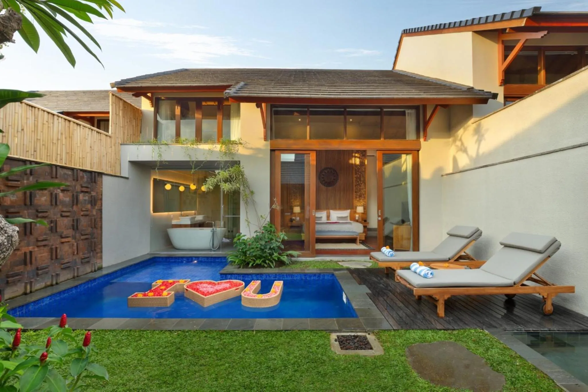 Decorative detail in Teratai Villa Canggu by Ini Vie Hospitality