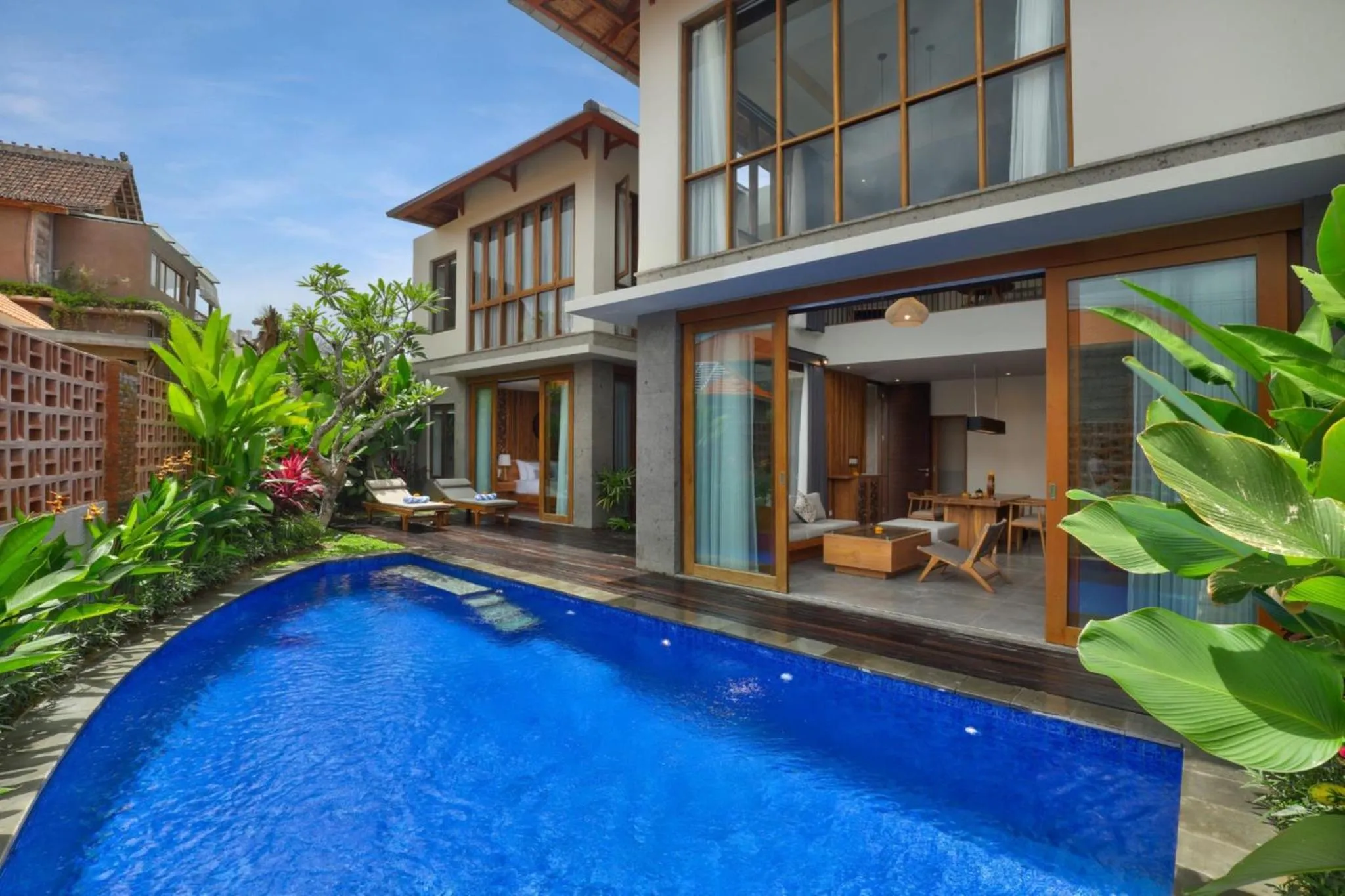 Property building in Teratai Villa Canggu by Ini Vie Hospitality