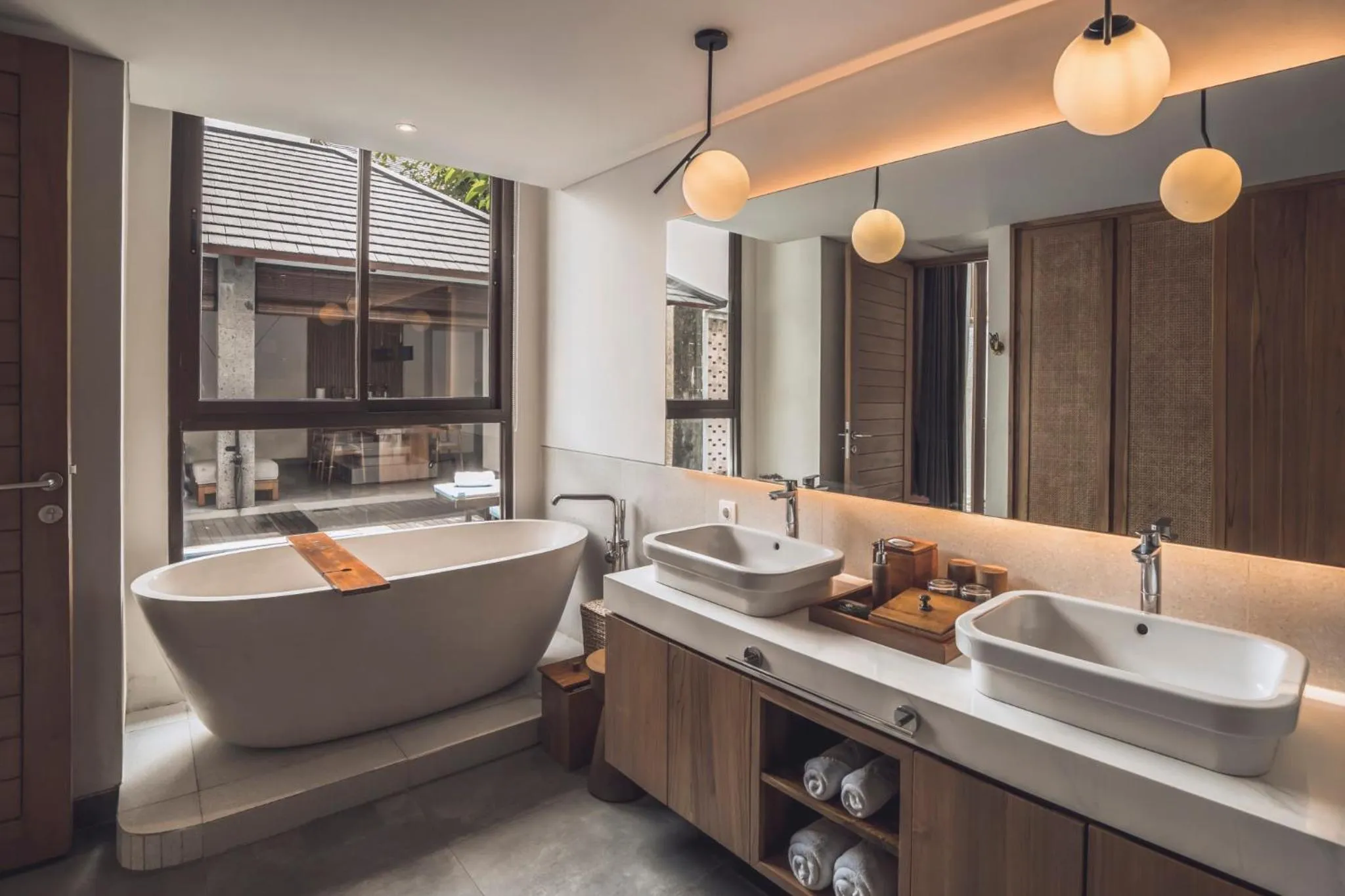 Bath in Teratai Villa Canggu by Ini Vie Hospitality