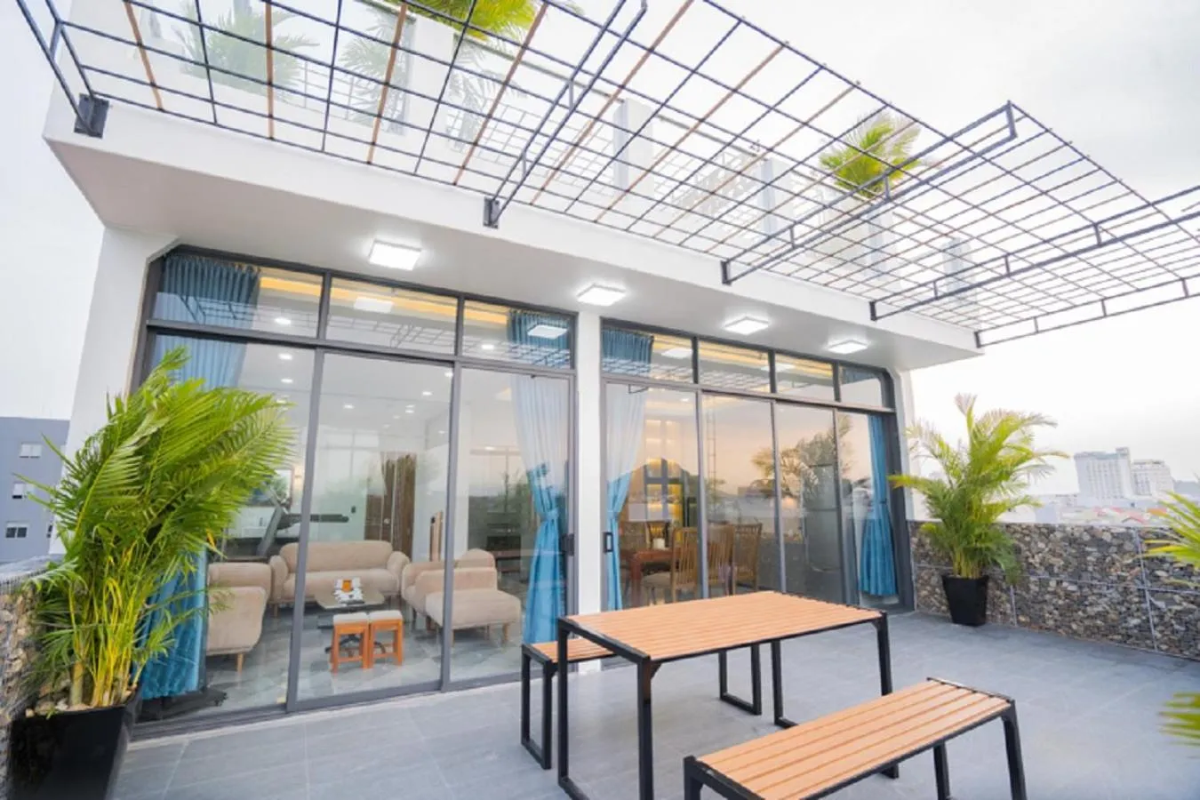 Property building in Santini Hotel