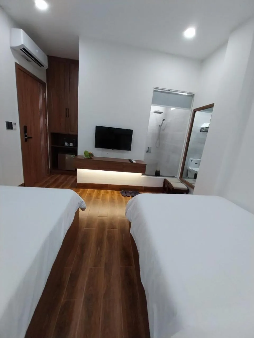 Bed in Santini Hotel