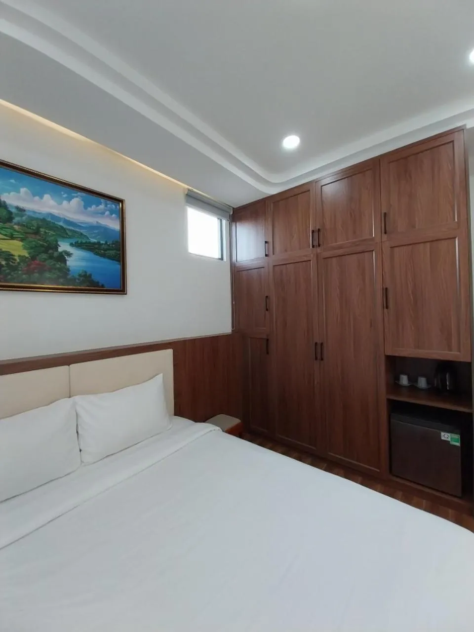 Bed in Santini Hotel