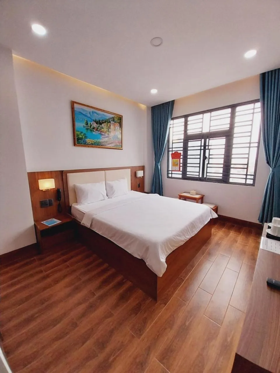 Bed in Santini Hotel