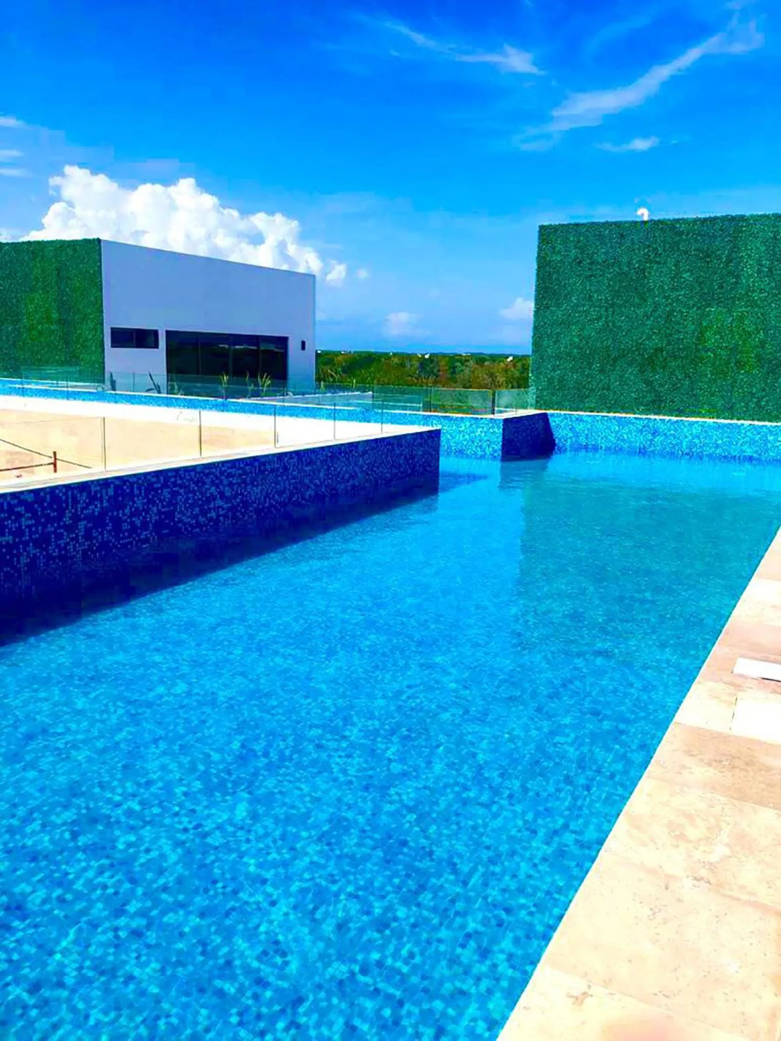 Swimming pool in Elegant 1BR ALDEA ZAMA Tulum