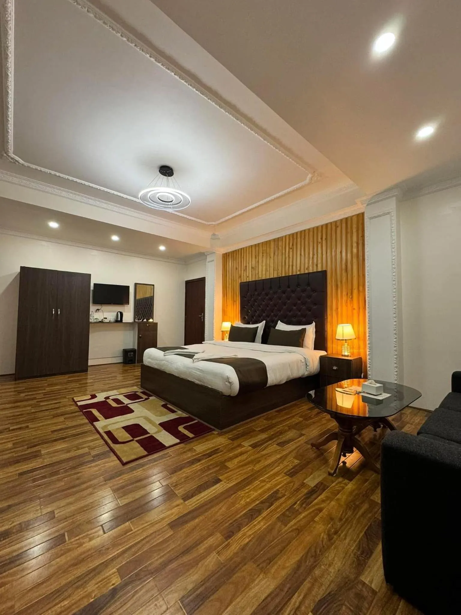 Bed in Dream Palace Resort