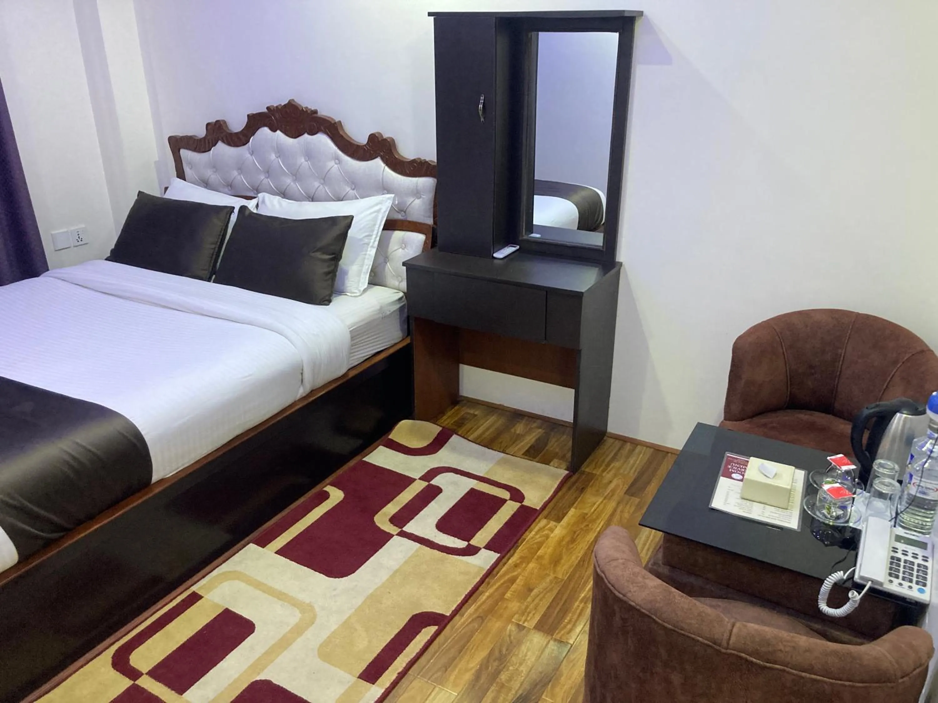 Bed in Dream Palace Resort