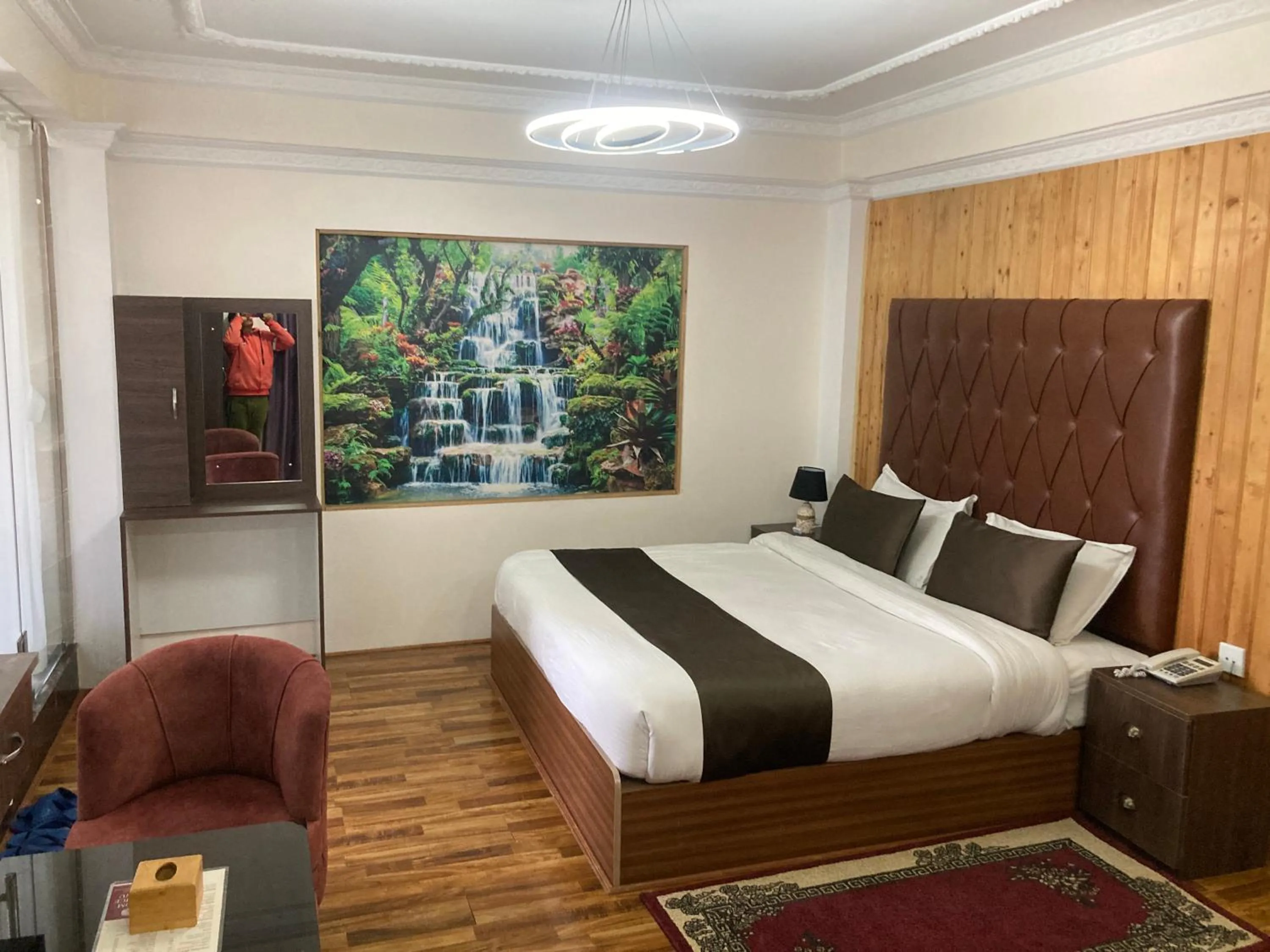 Bed in Dream Palace Resort