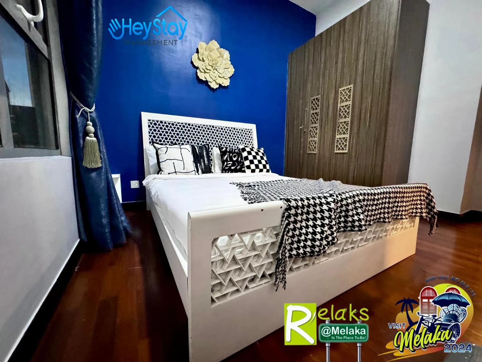 Bed in Silver Scape Residence Melaka Raya By Heystay Management