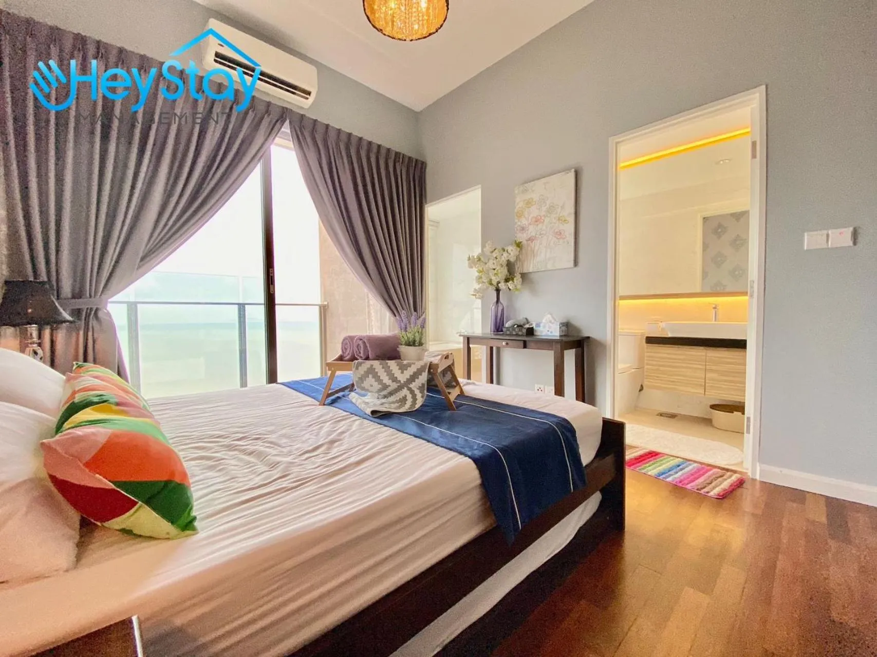 Bed in Silver Scape Residence Melaka Raya By Heystay Management