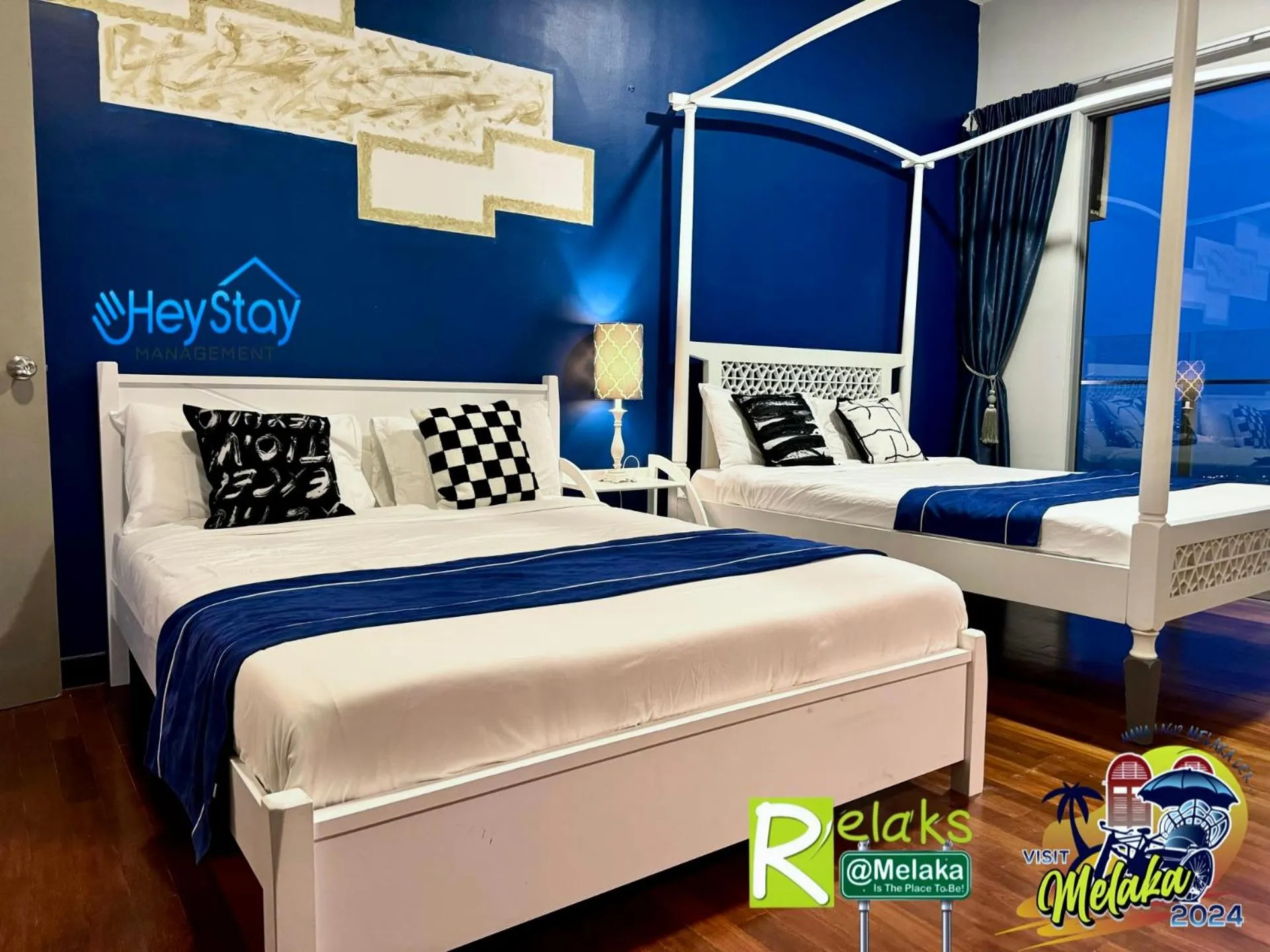 Bed in Silver Scape Residence Melaka Raya By Heystay Management