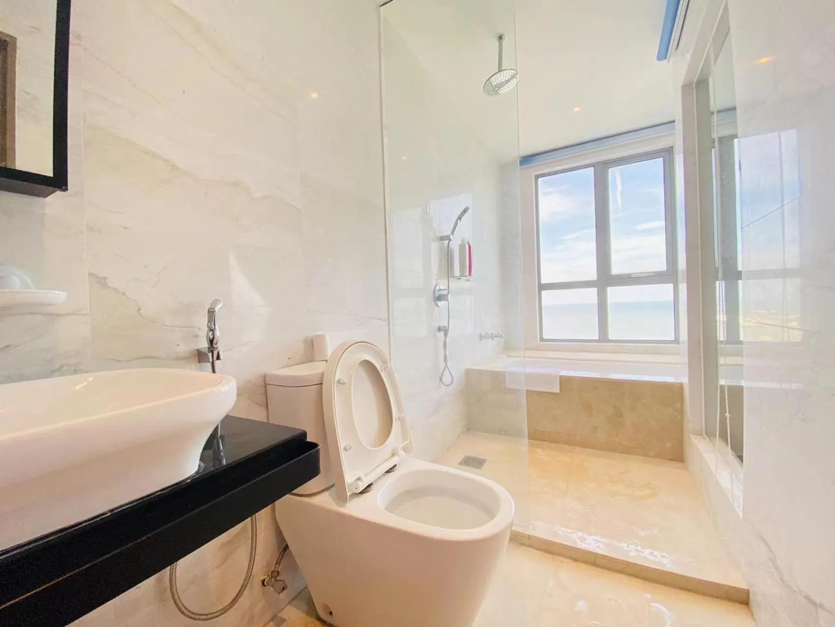 Bathroom in Silver Scape Residence Melaka Raya By Heystay Management