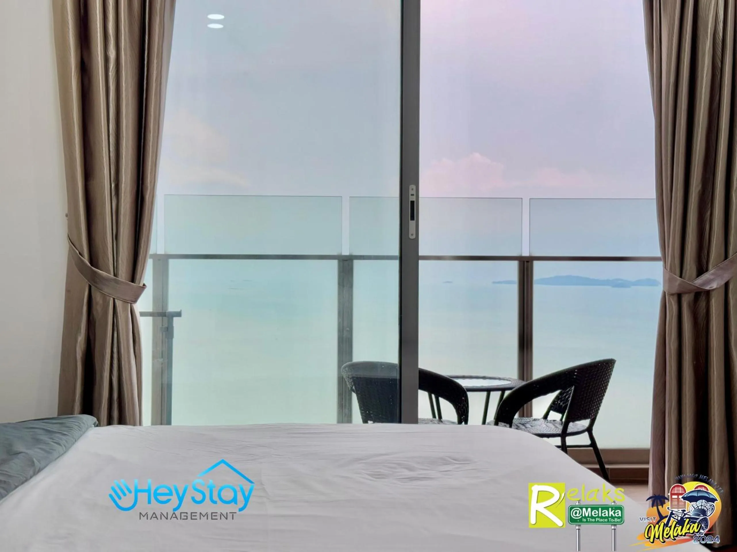 Bed in Silver Scape Residence Melaka Raya By Heystay Management