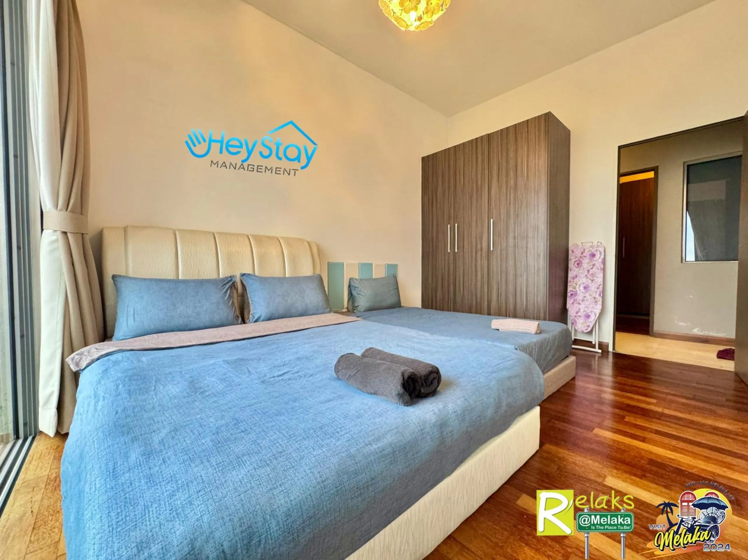 Bed in Silver Scape Residence Melaka Raya By Heystay Management