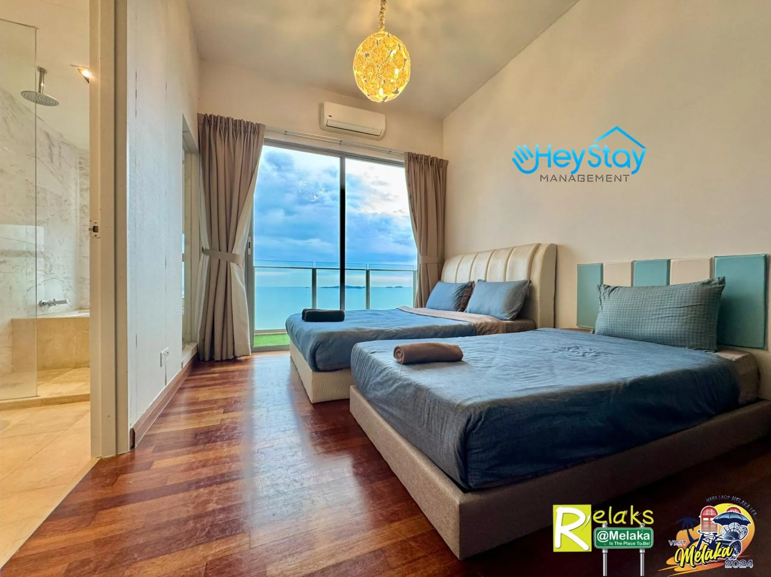 Bed in Silver Scape Residence Melaka Raya By Heystay Management