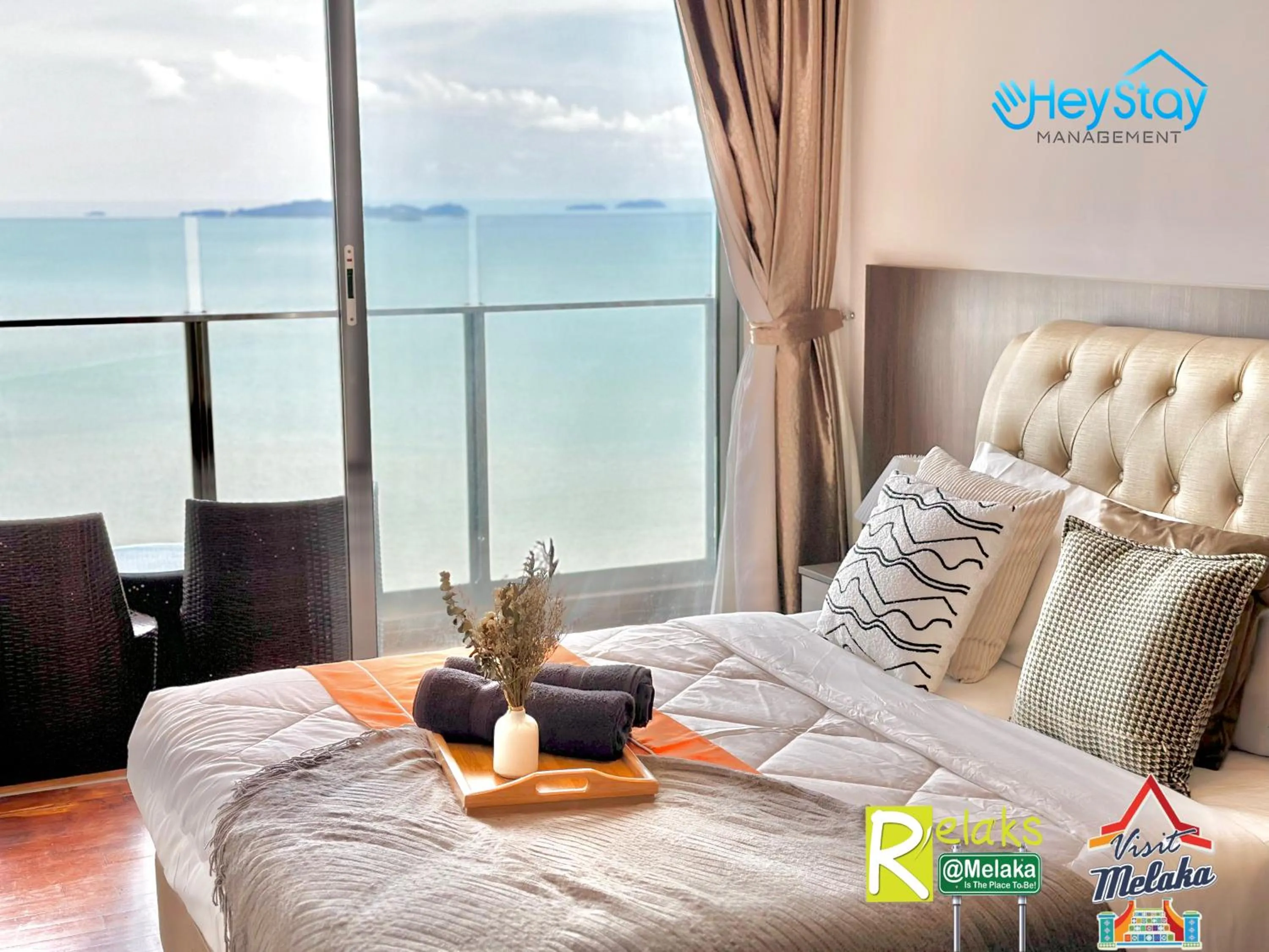 Bed in Silver Scape Residence Melaka Raya By Heystay Management