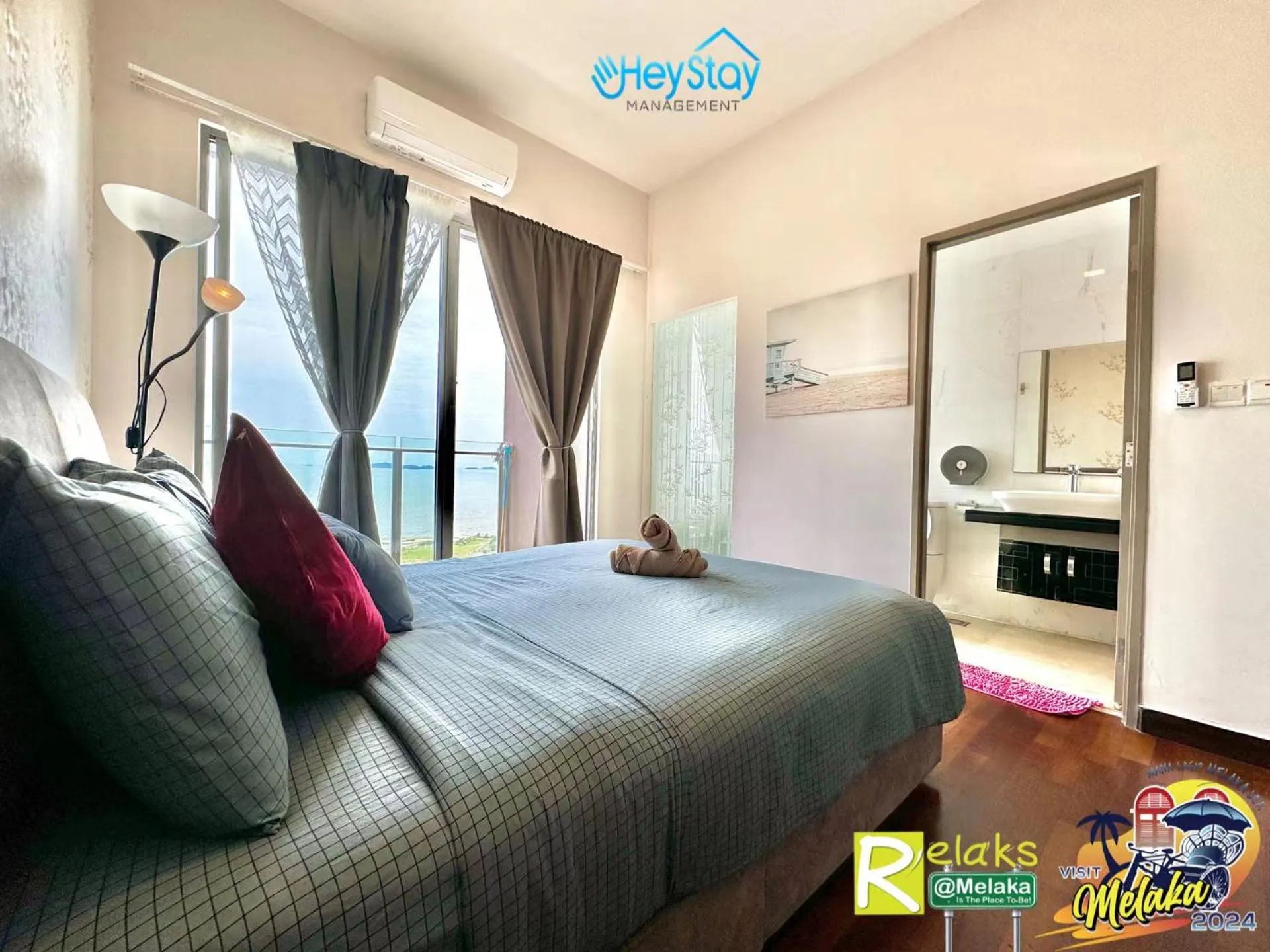 Bed in Silver Scape Residence Melaka Raya By Heystay Management