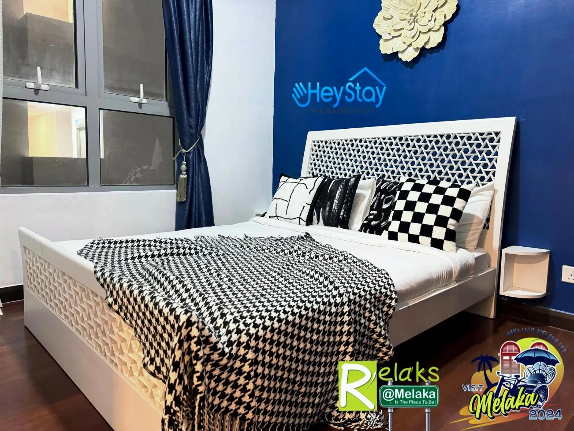 Bed in Silver Scape Residence Melaka Raya By Heystay Management