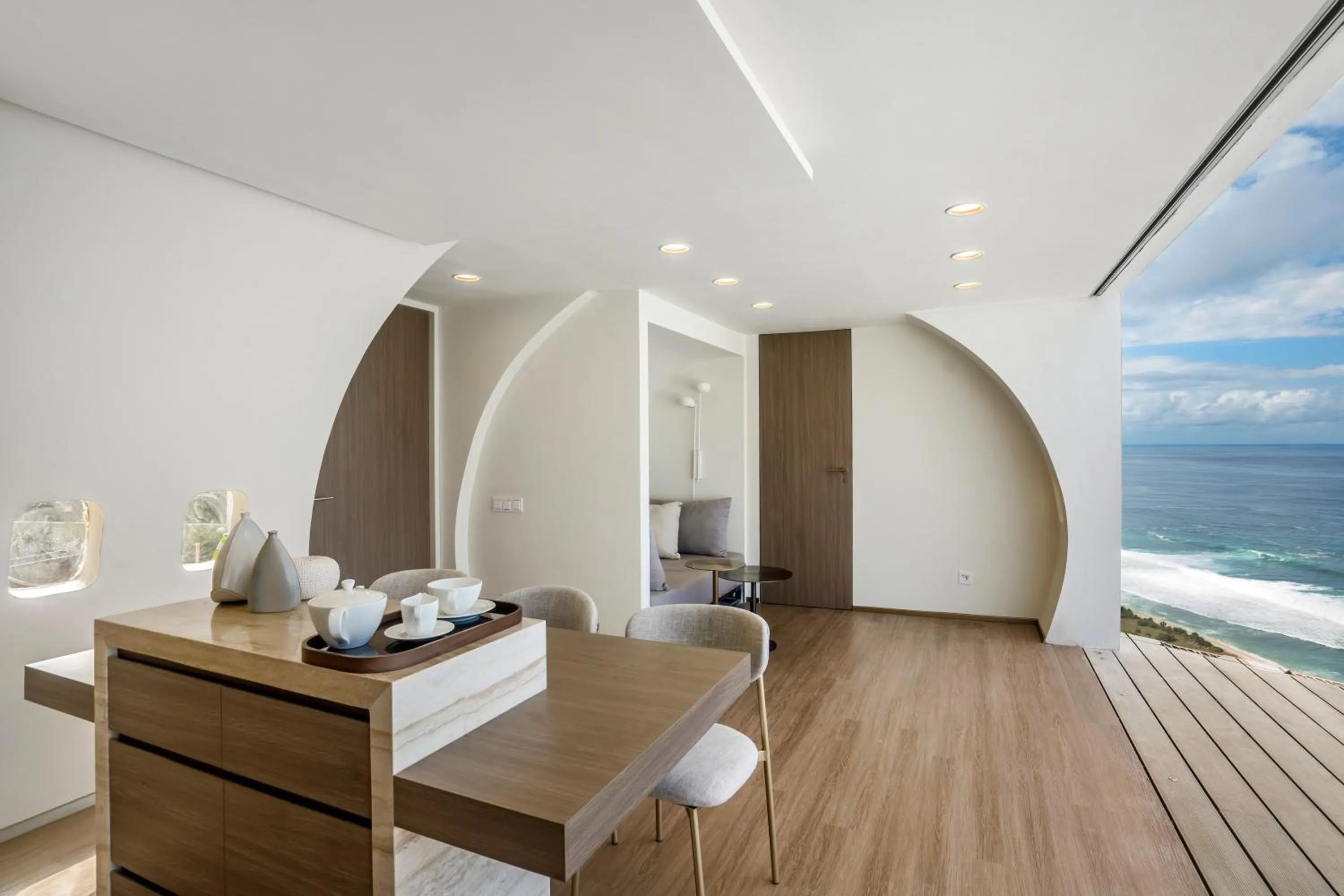 Living room in Private Jet Villa Uluwatu