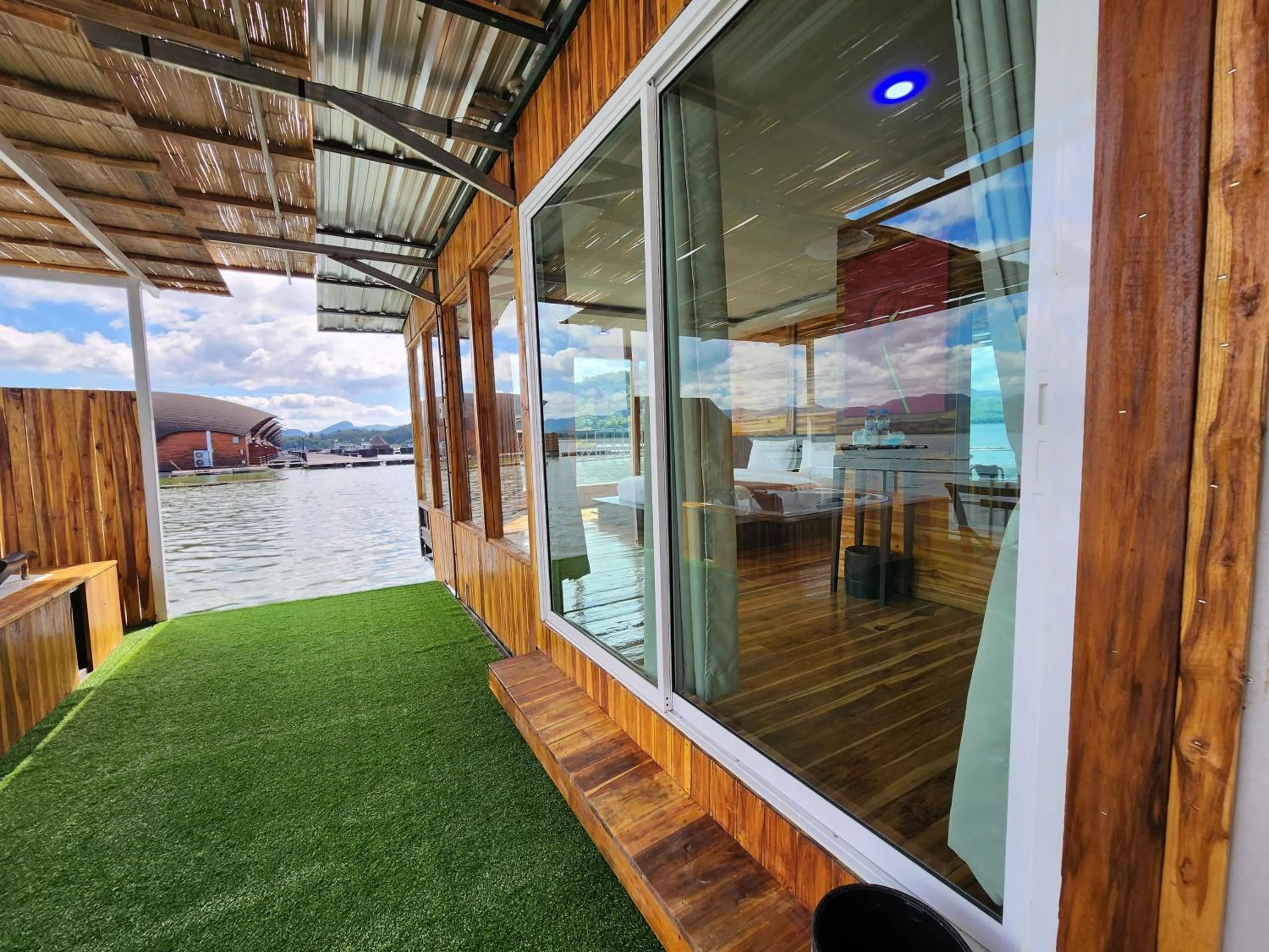 Patio in บ้านไร่ วรรณ วาลย์ รีสอร์ท