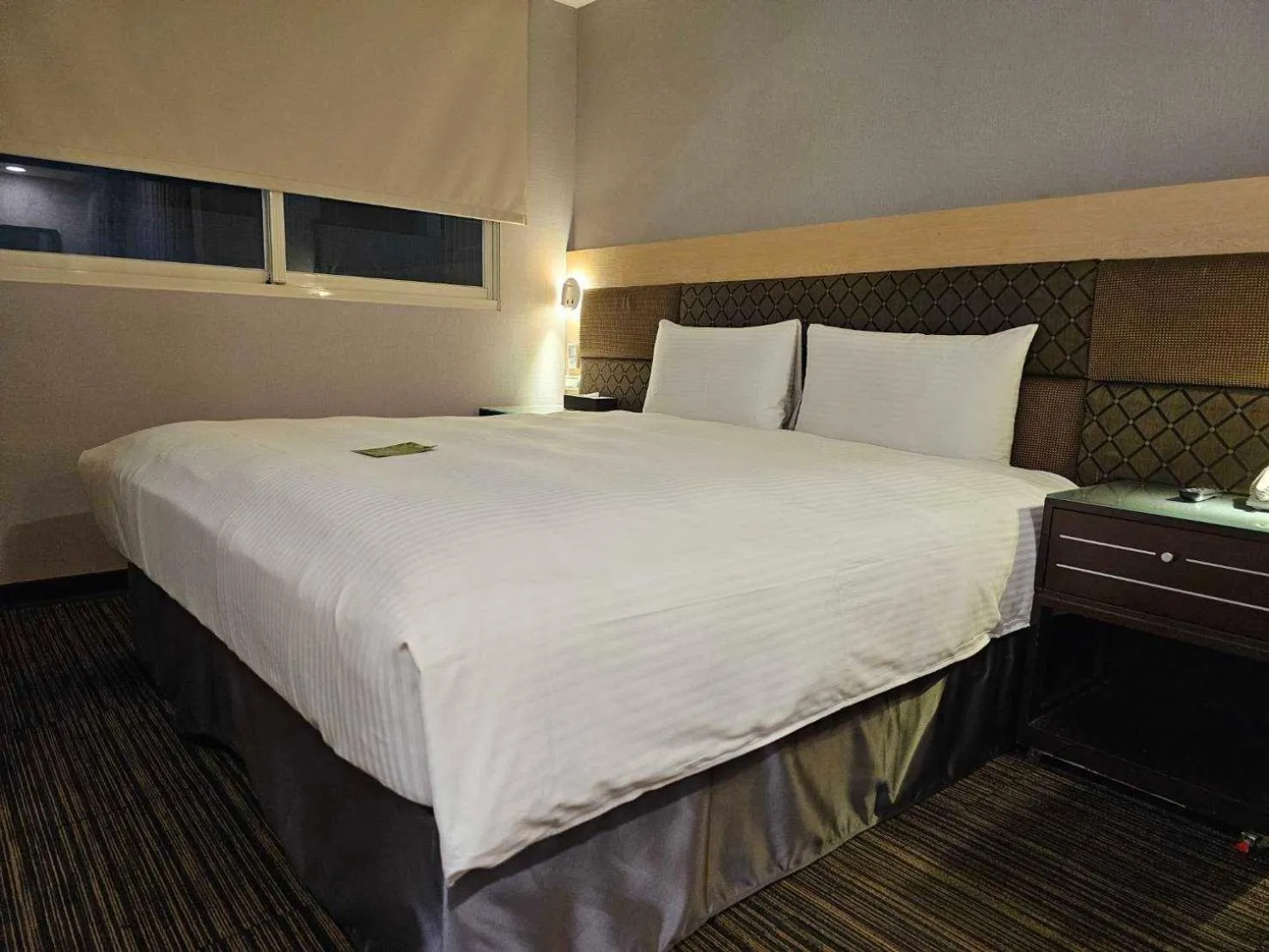 Bed in Hub Hotel Banqiao Branch
