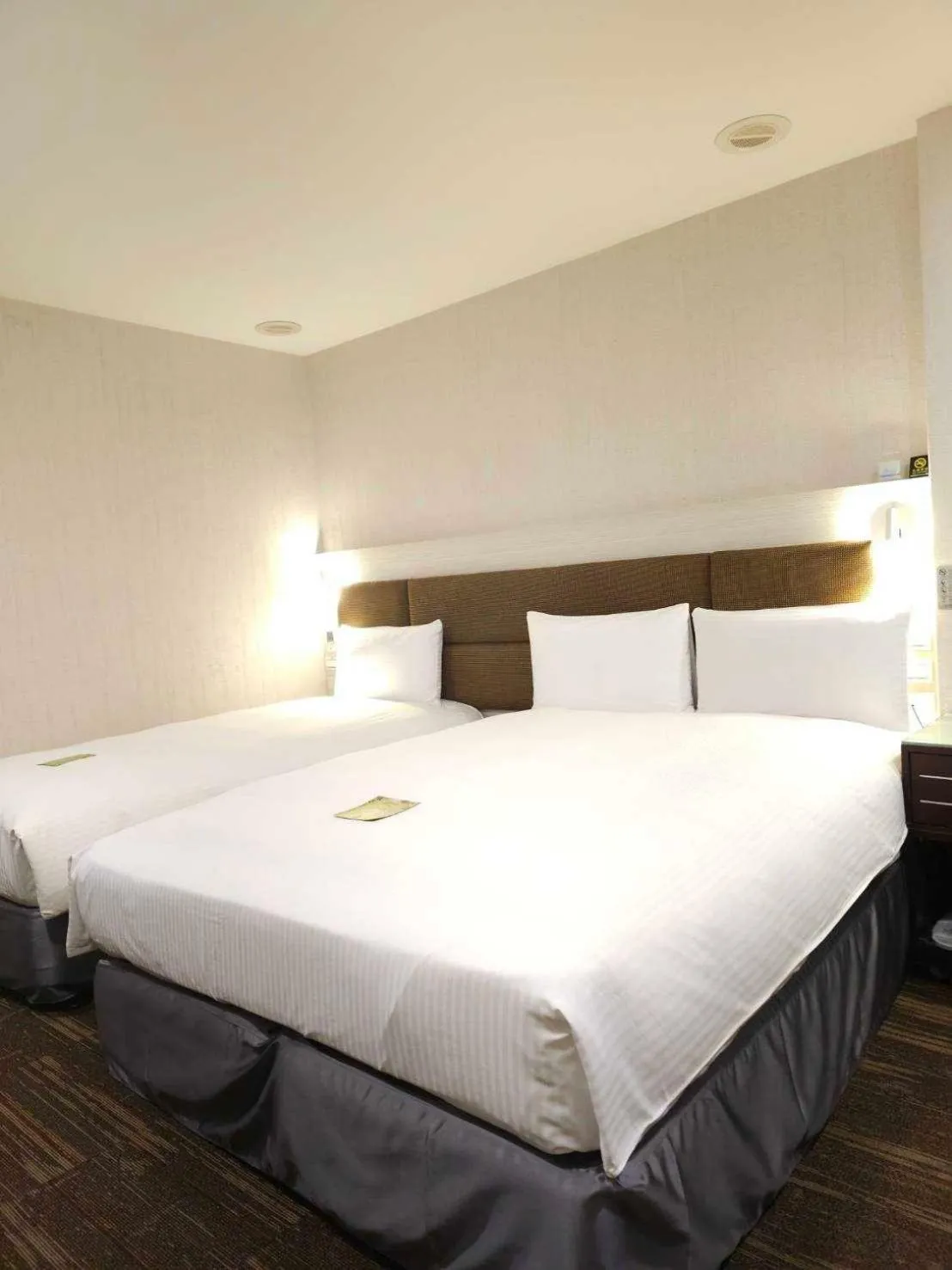 Bed in Hub Hotel Banqiao Branch