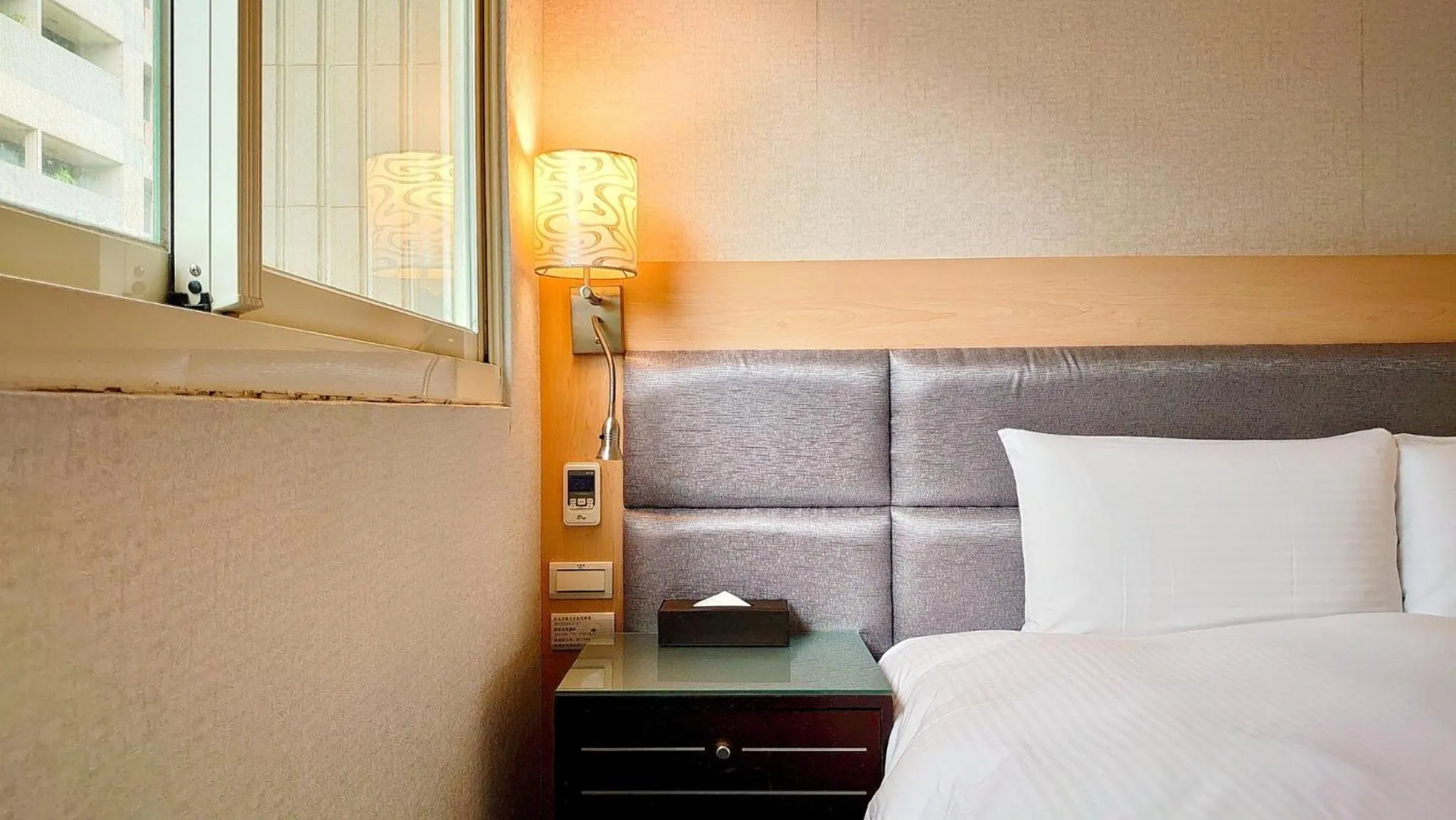 Bed in Hub Hotel Banqiao Branch